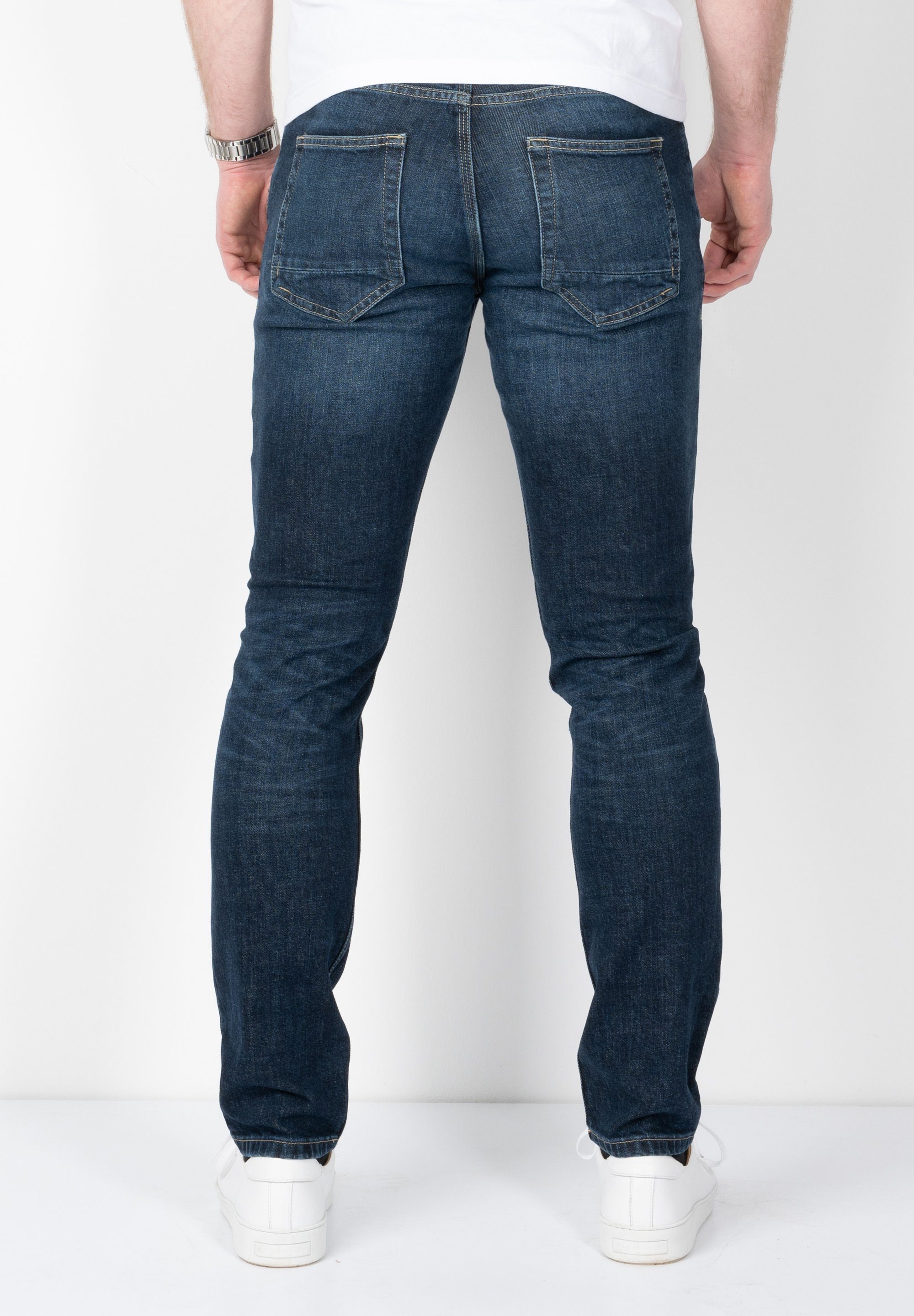 Fit dark blue SUNWILL Slim Slim-fit-Jeans