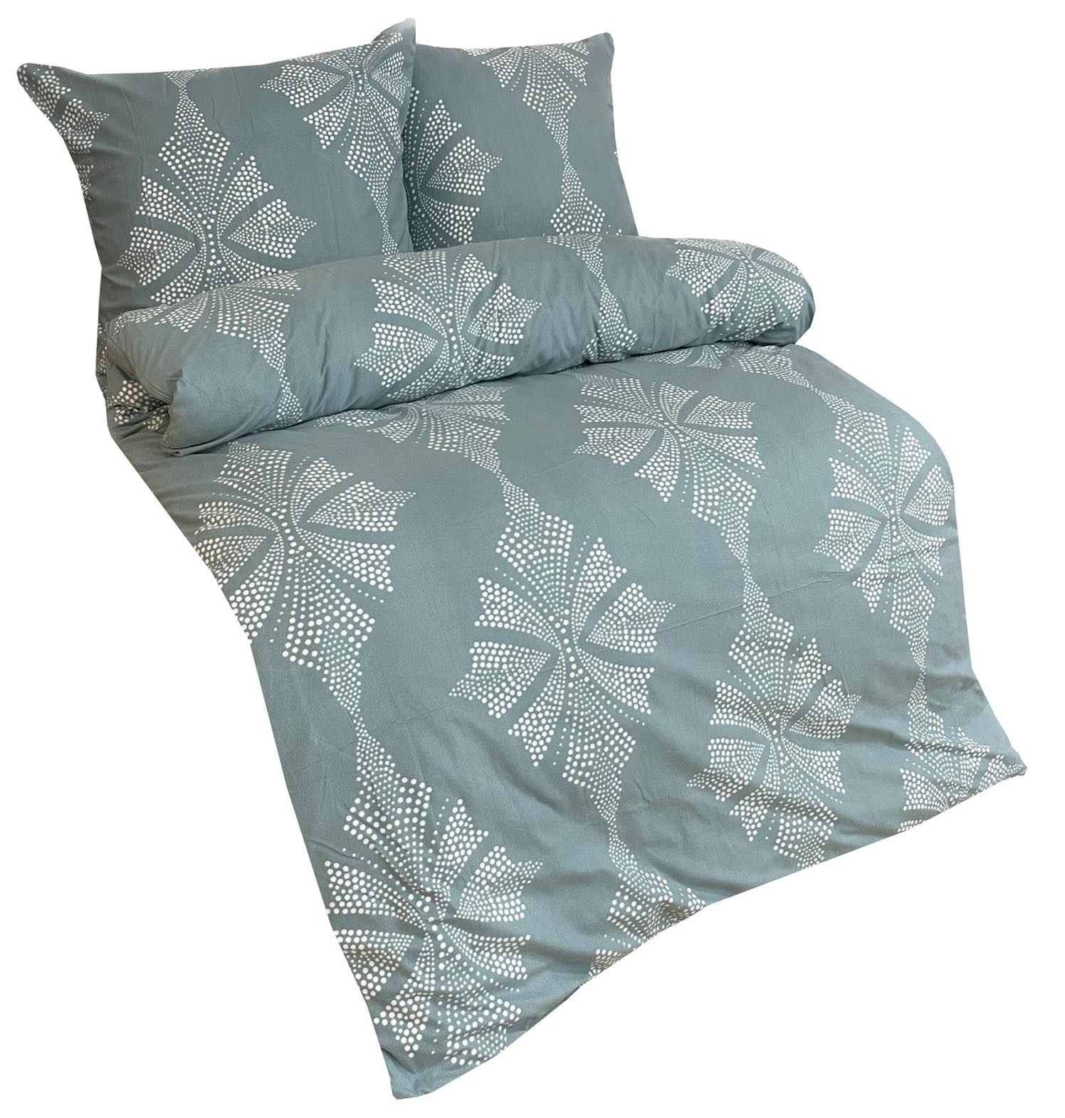 Leonado Vicenti Bettwäsche Winter Fleece 135x200 80x80 warm, Fleece, 2 teil günstig online kaufen