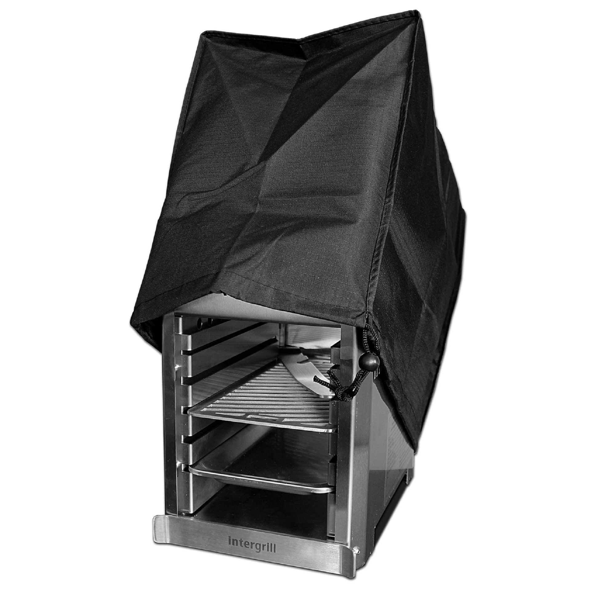 intergrill Grillabdeckhaube 800° Grillhaube 41,5 x 38 x 26,0cm 600D Oxford