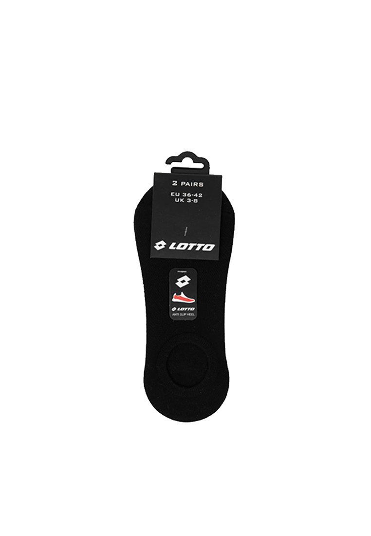 Lotto Sneakersocken Herren Füßlinge 4er Pack in Weiß, Schwarz oder Weiß u. Schwarz (4-Paar)