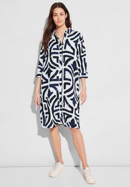 STREET ONE Midikleid muslin_AOP Shirt Dress