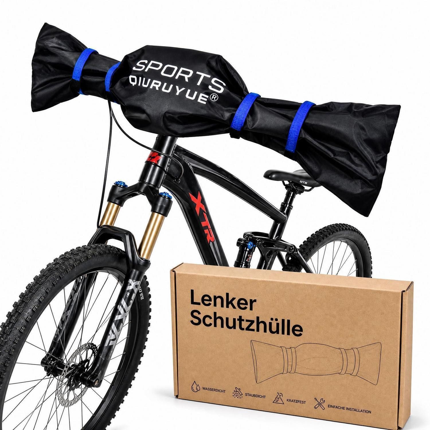 LuxusKollektion Lenker-Schutzhülle Lenkerschutzhülle Ebike 2er Pack Universell Robust