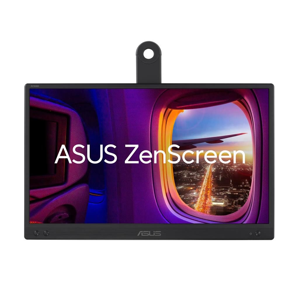 Asus ZenScreen MB166CR Portabler Monitor (39,6 cm/16 ", 1920 x 1080 px, Full HD, 5 ms Reaktionszeit, 60 Hz, IPS, 16 Zoll FHD IPS USB C tragbar Eye Care)