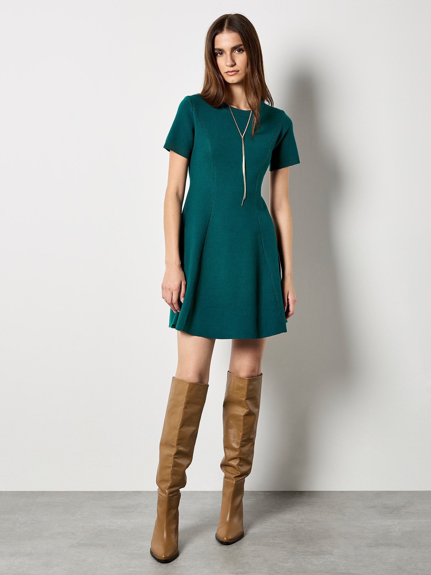 Strickkleid Minikleid