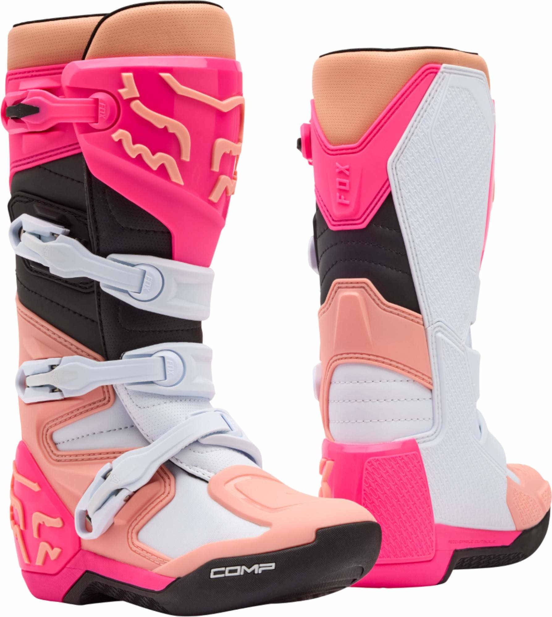 Fox Racing W Comp Damen Motocross Stiefel Motorradstiefel Atmungsaktiv robust