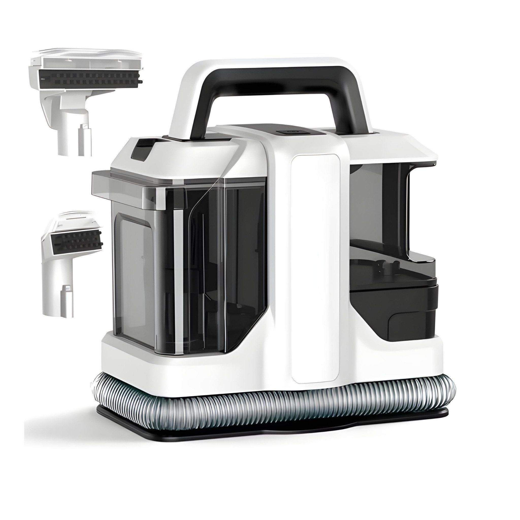 HS.SUPPLY Teppichreinigungsgerät Polster- & Teppichreiniger 450 W mit Doppeltank & Zubehör, 400 W