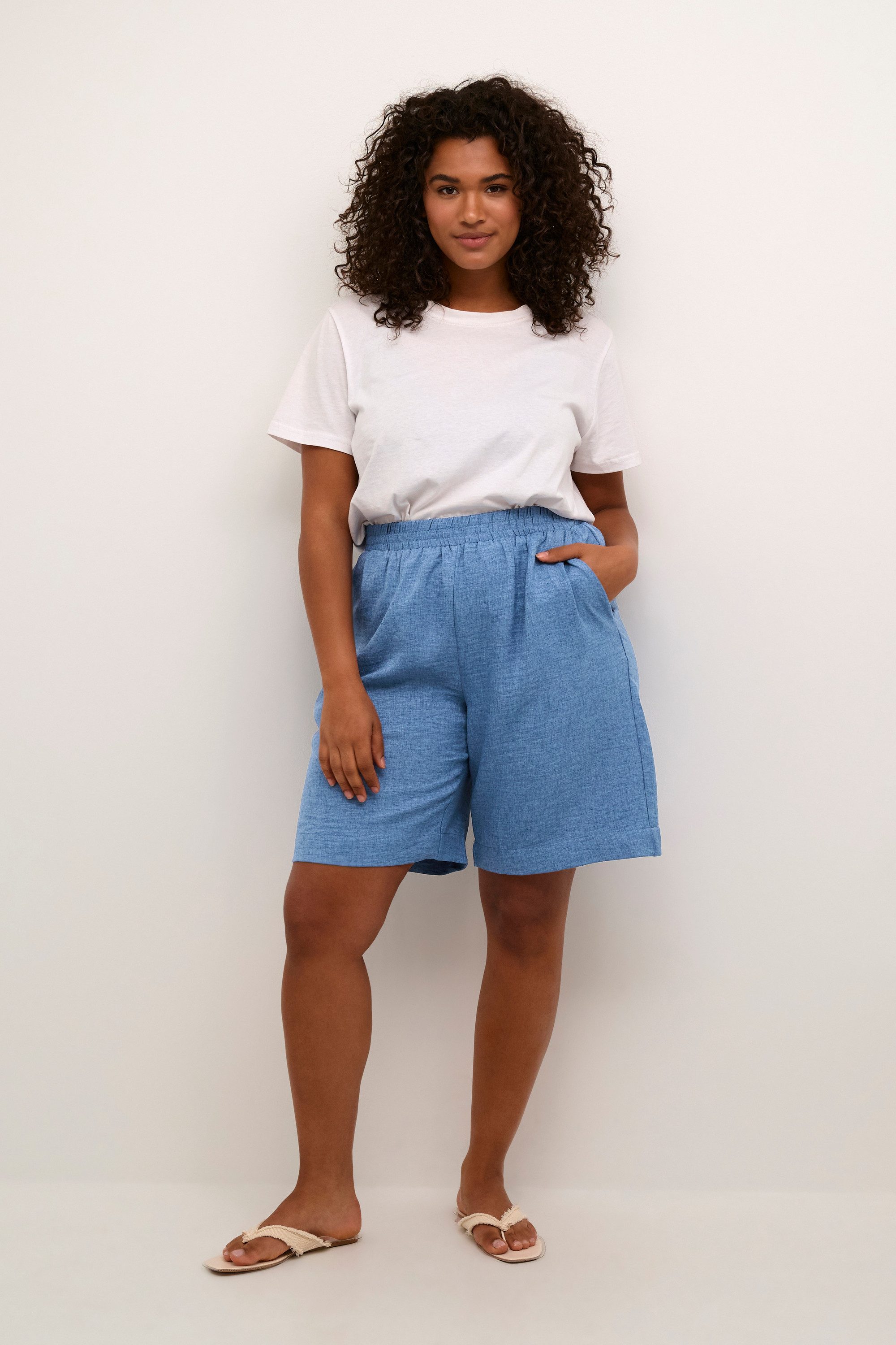 KAFFE Curve Shorts Shorts KCelisa Große Größen