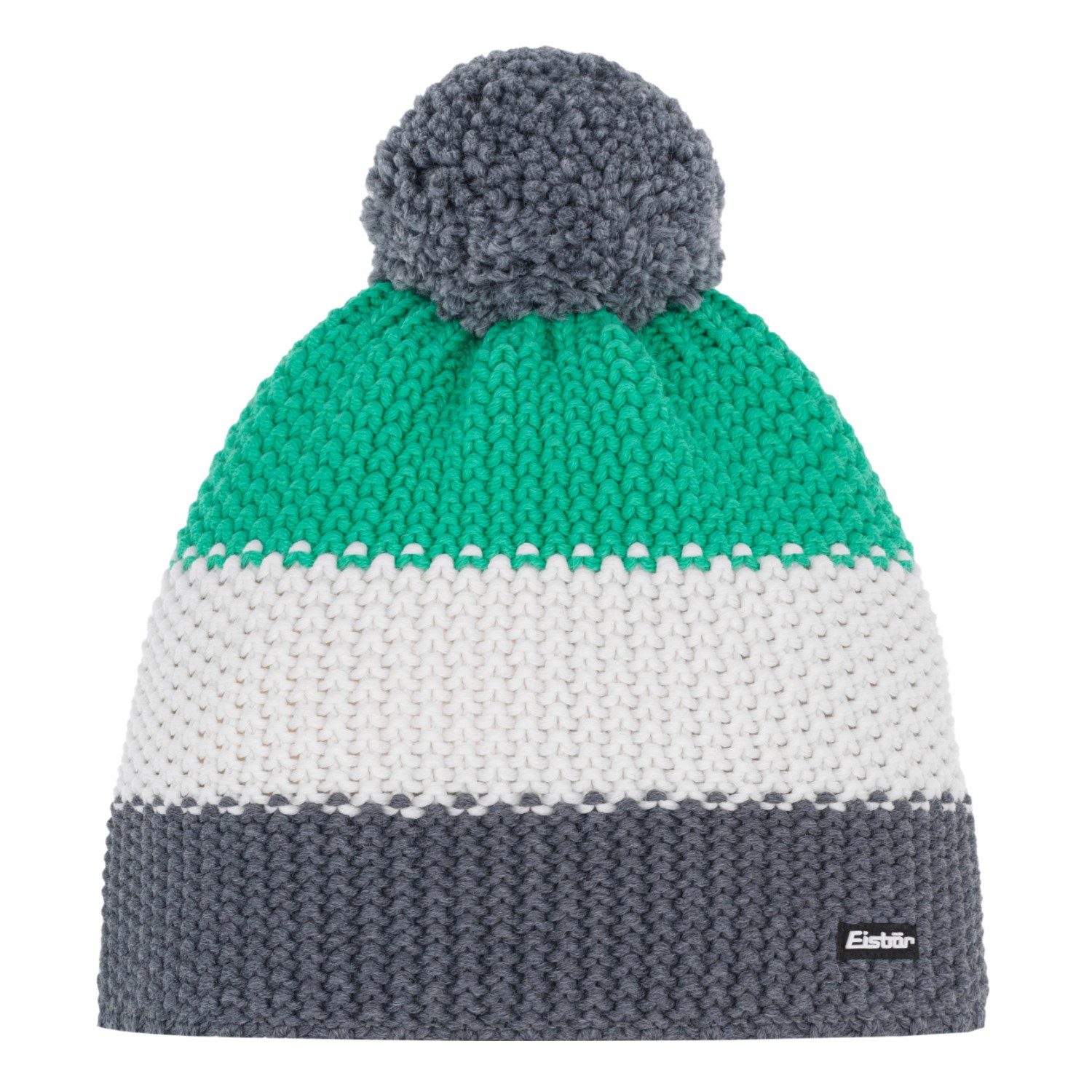 Eisbär Strickmütze Star Pompon MÜ Bommelmütze (Stück)