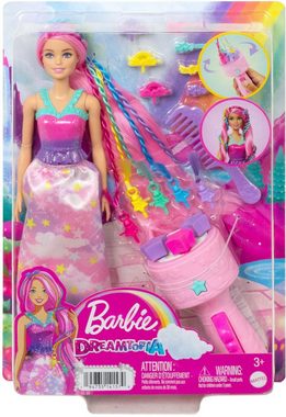 Barbie Anziehpuppe Dreamtopia, Flechtspaß und Zubehör