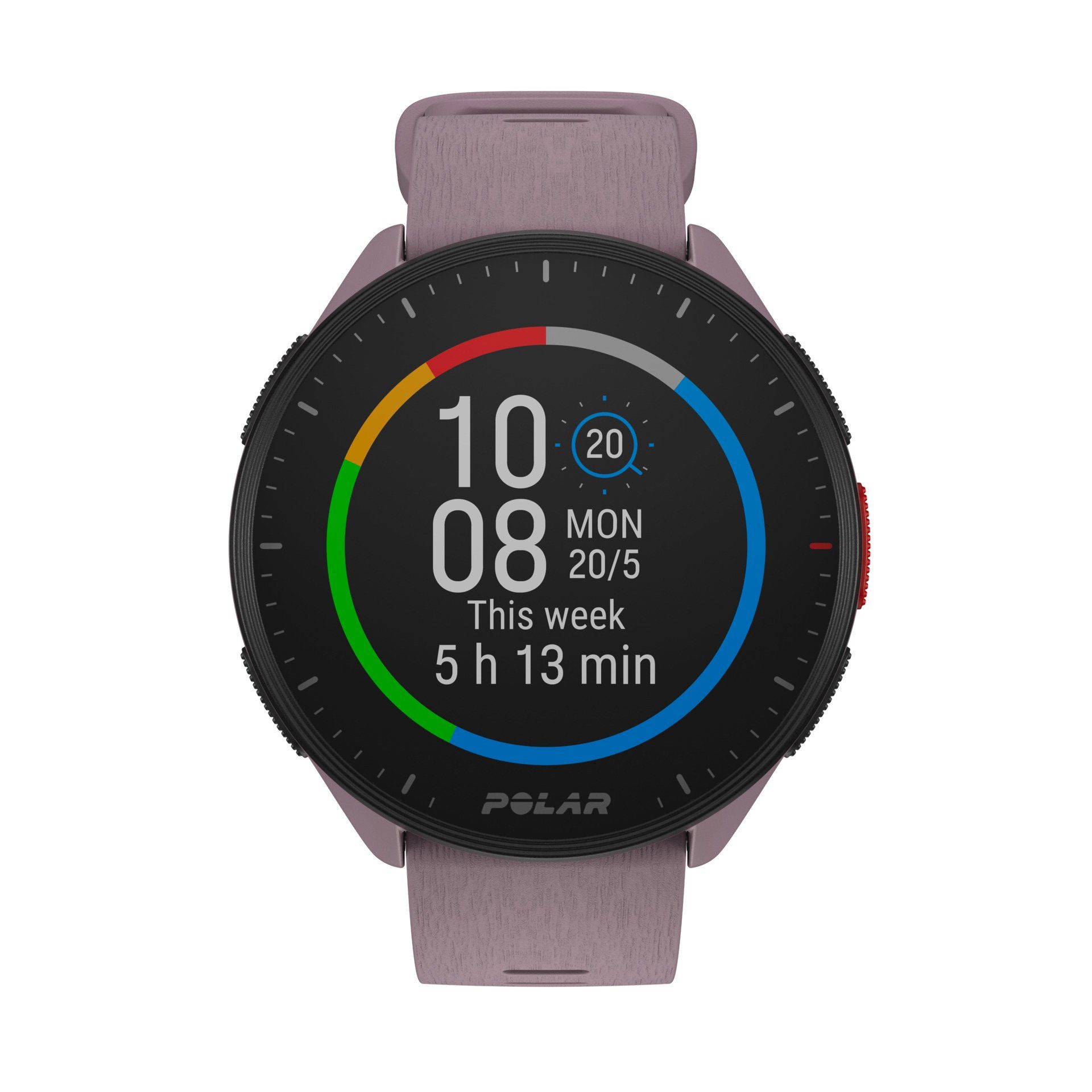 Polar PACER Smartwatch (3 cm/1,2 Zoll, Proprietär)