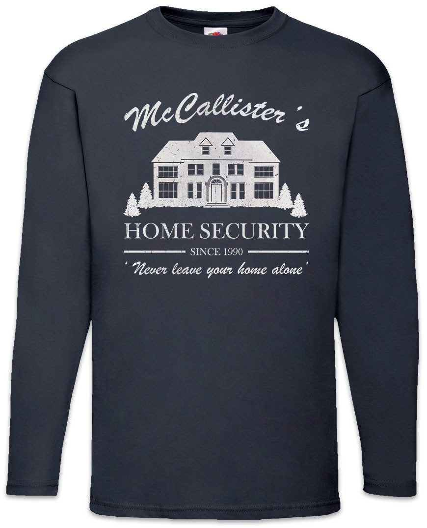 Langarmshirt McCallister Home Security Langarm T-Shirt Zuhaus Kevin Alone Allein
