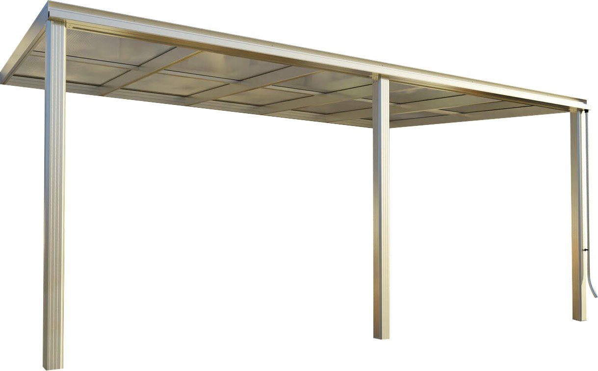 Beckmann Terrassendach Exklusiv Gr. 7, BxT: 508x321,7 cm, Bedachung Doppelstegplatten