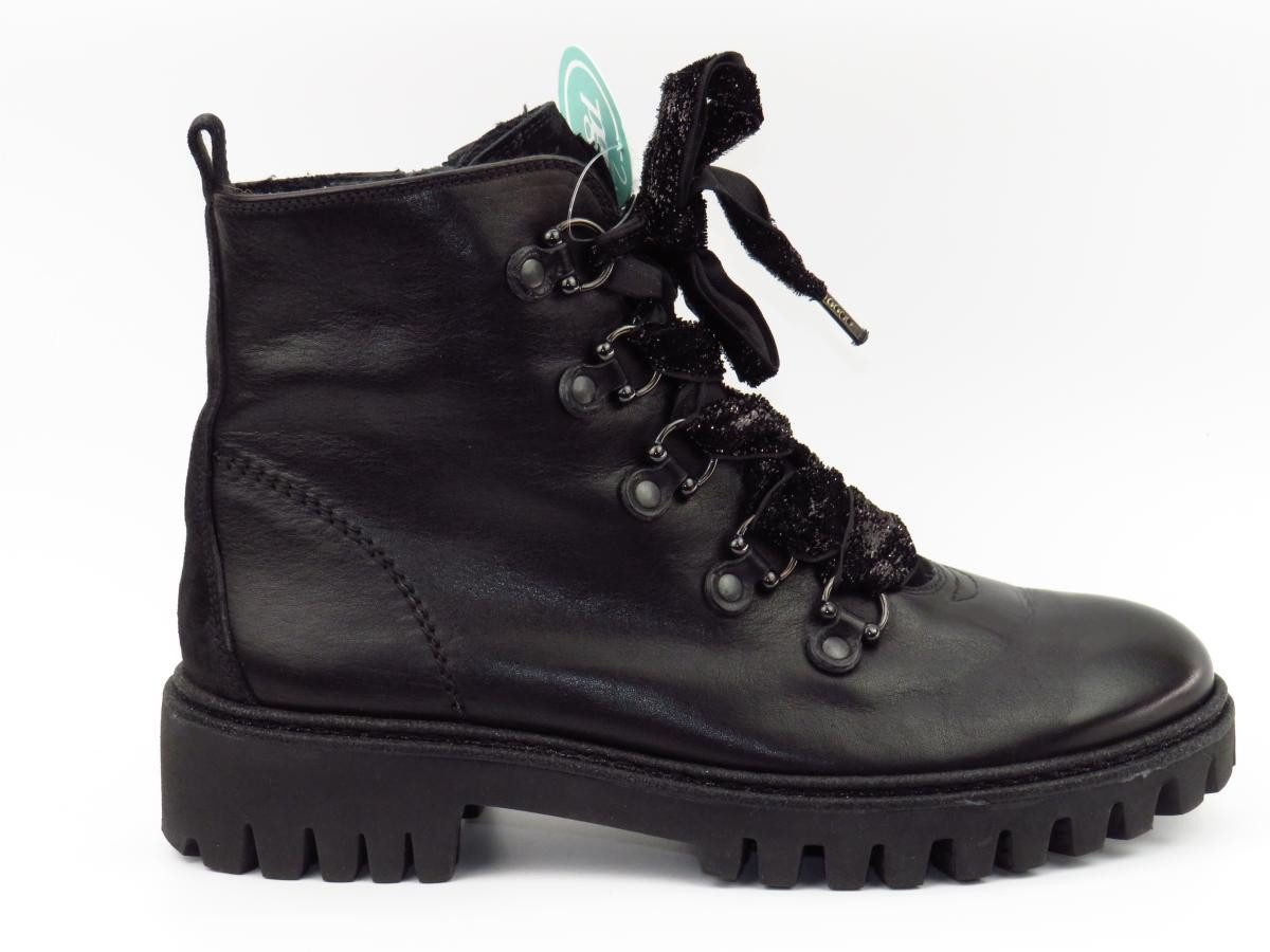 Paul Green Washed Calf/RS Black Stiefel