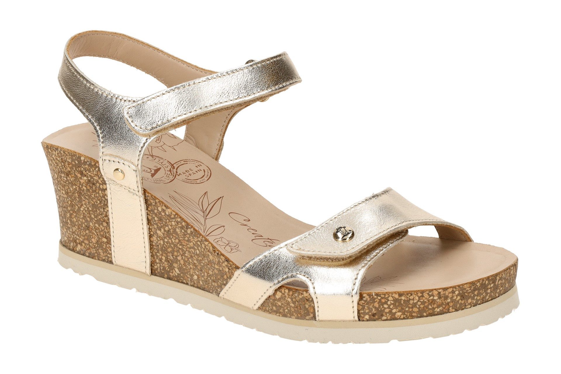 Panama Jack Julia Shine B3 oro Sandalette