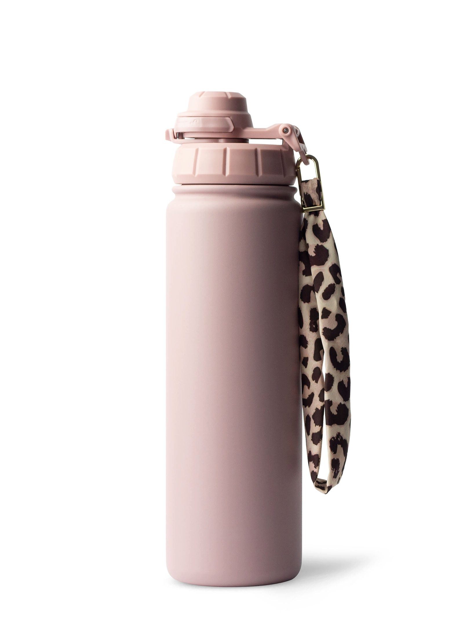 MAMEIDO Thermoflasche, mit 2-in-1 Deckel, Strohhalm und Handschlaufe in 500 ml, 700 ml & 1,2l