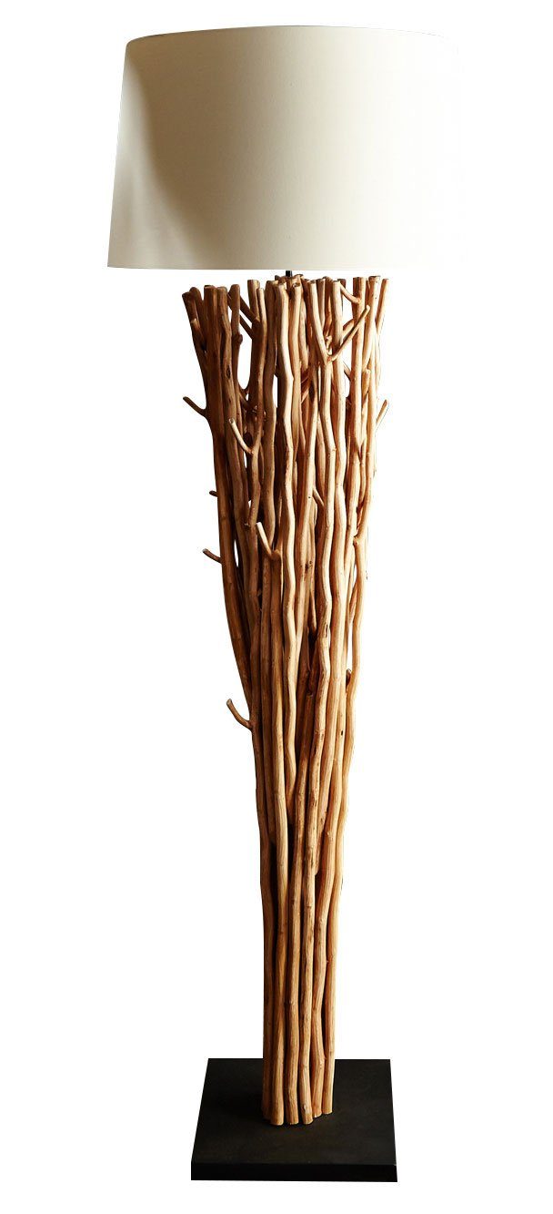 Levandeo® Stehlampe, Lampe Stehlampe 175cm Holz günstig online kaufen