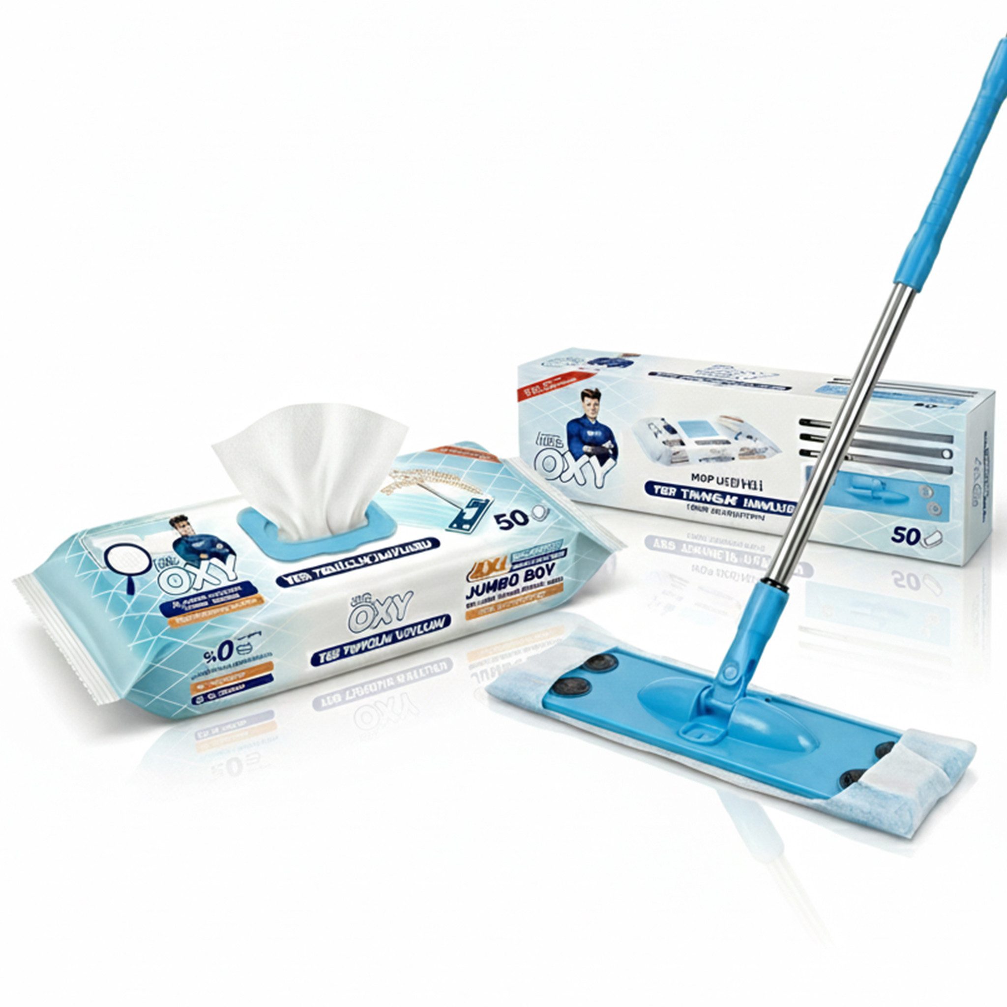 Roxlin Allzweck Reinigungstücher Streifenfrei, Fettlösend, Schnell Trocknend Reinigungstuch (1-tlg)