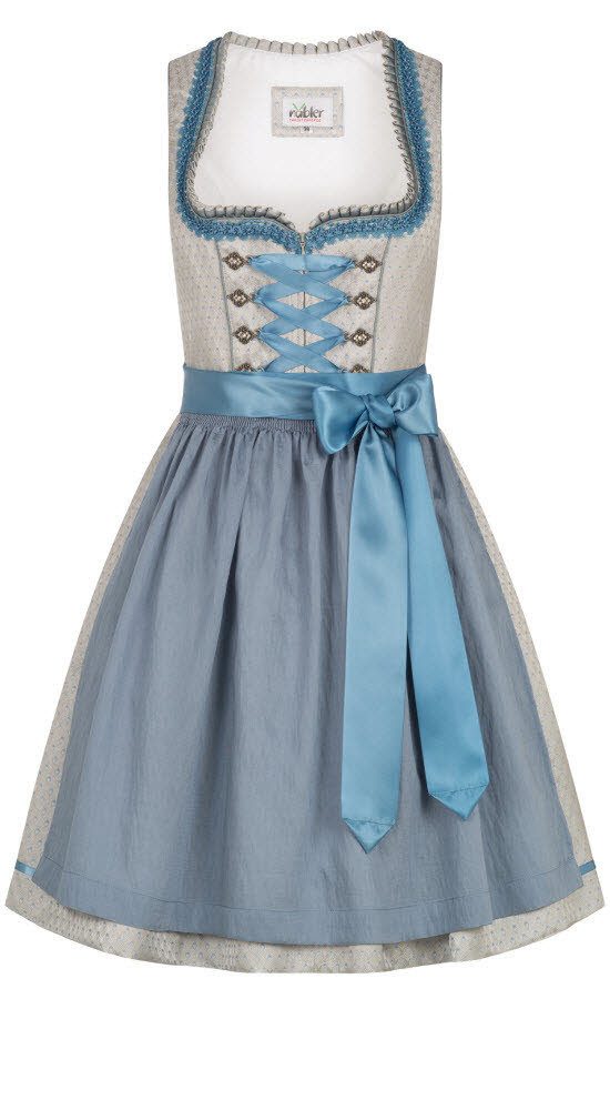 NÜBLER Dirndl Mini Dirndl Emely in Silber von Nübler mehr