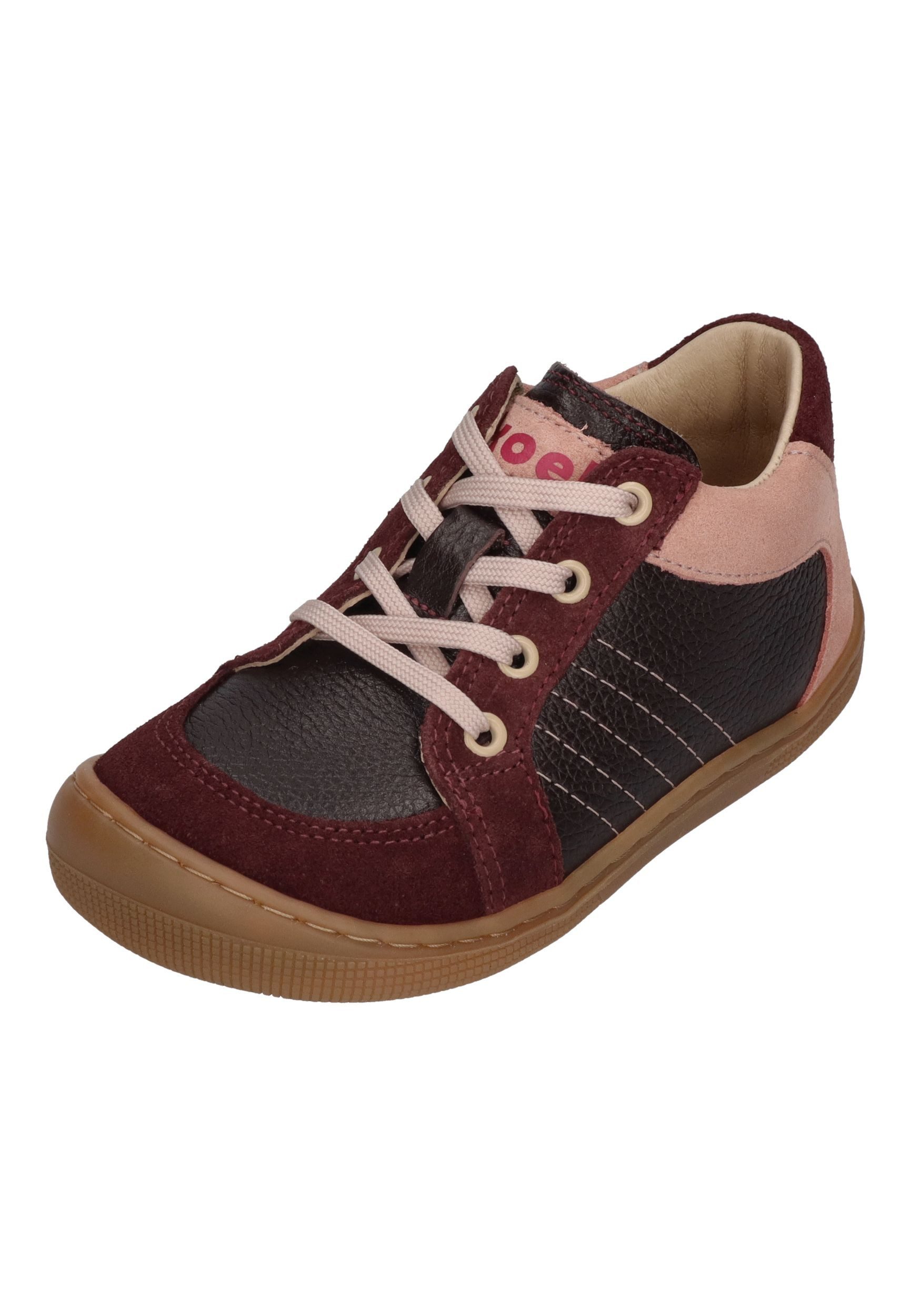 KOEL DION SUEDE Barfußschuh Bordo