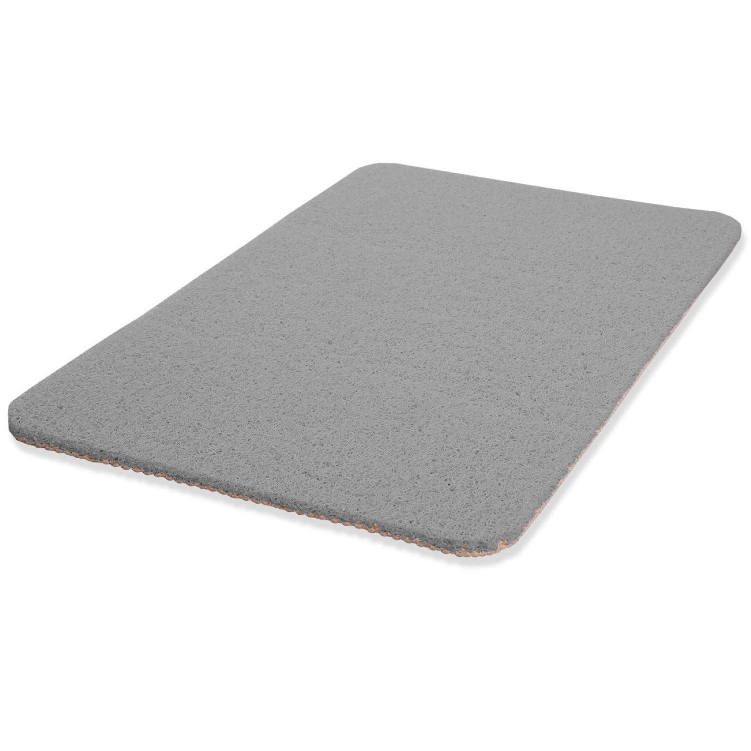 ELONEO Duschmatte rutschfest 60×40 cm, Höhe 1.5 mm, rutschhemmend beschichtet, geflochtenes Material, Hautsympathisch, hygienisch, Komfort, sanft, geflochtenes Material lässt das Wasser durchfließen