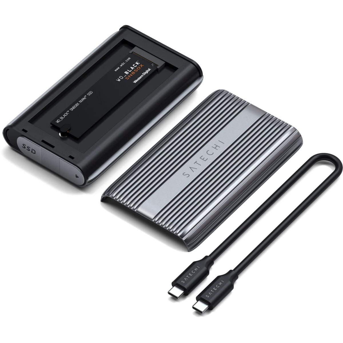 Satechi USB4 NVMe SSD Pro Enclosure Netzwerk-Switch