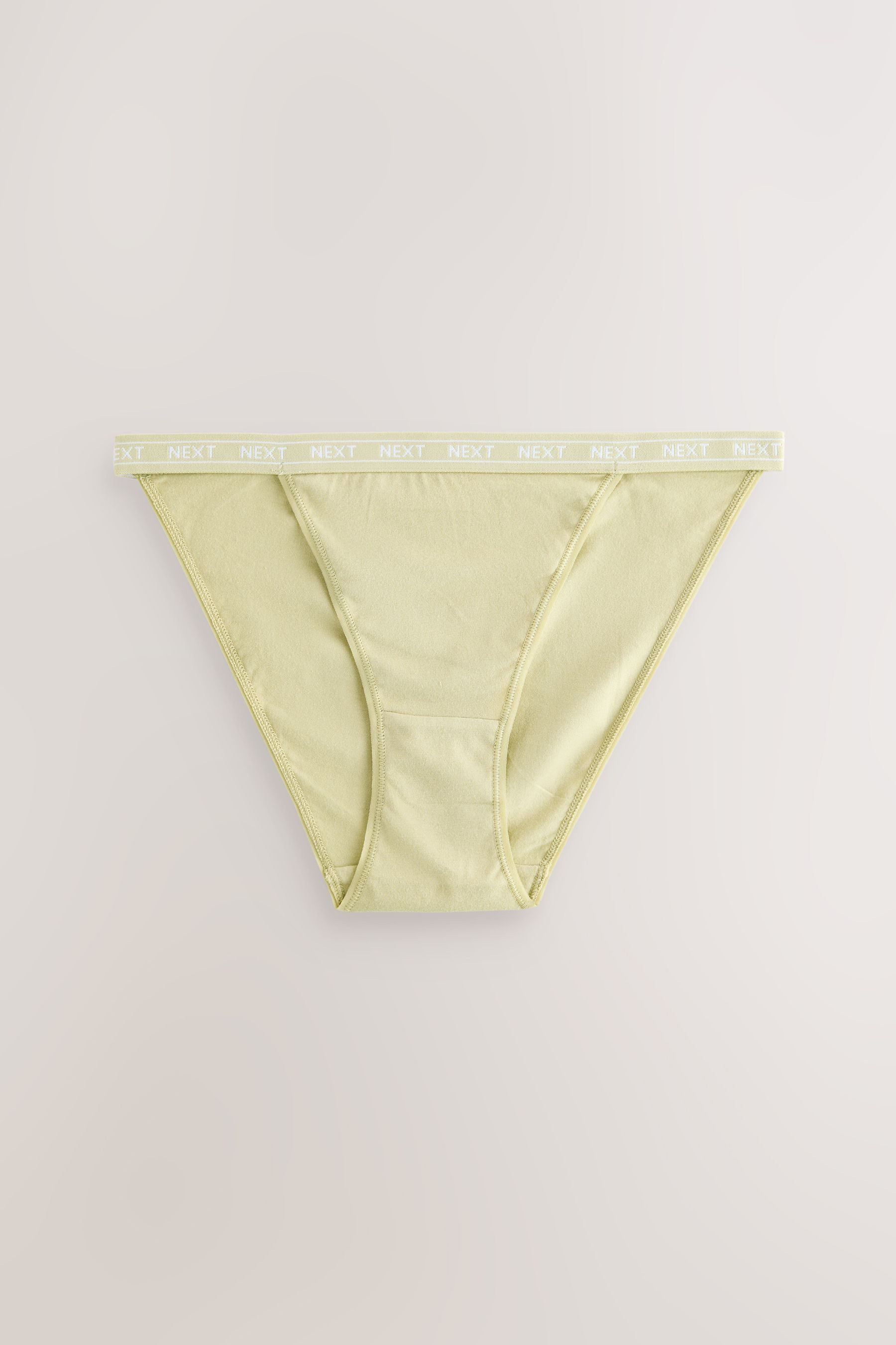 Next Tanga 4 Tangas mit Logo und hohem Baumwollanteil (4-St)