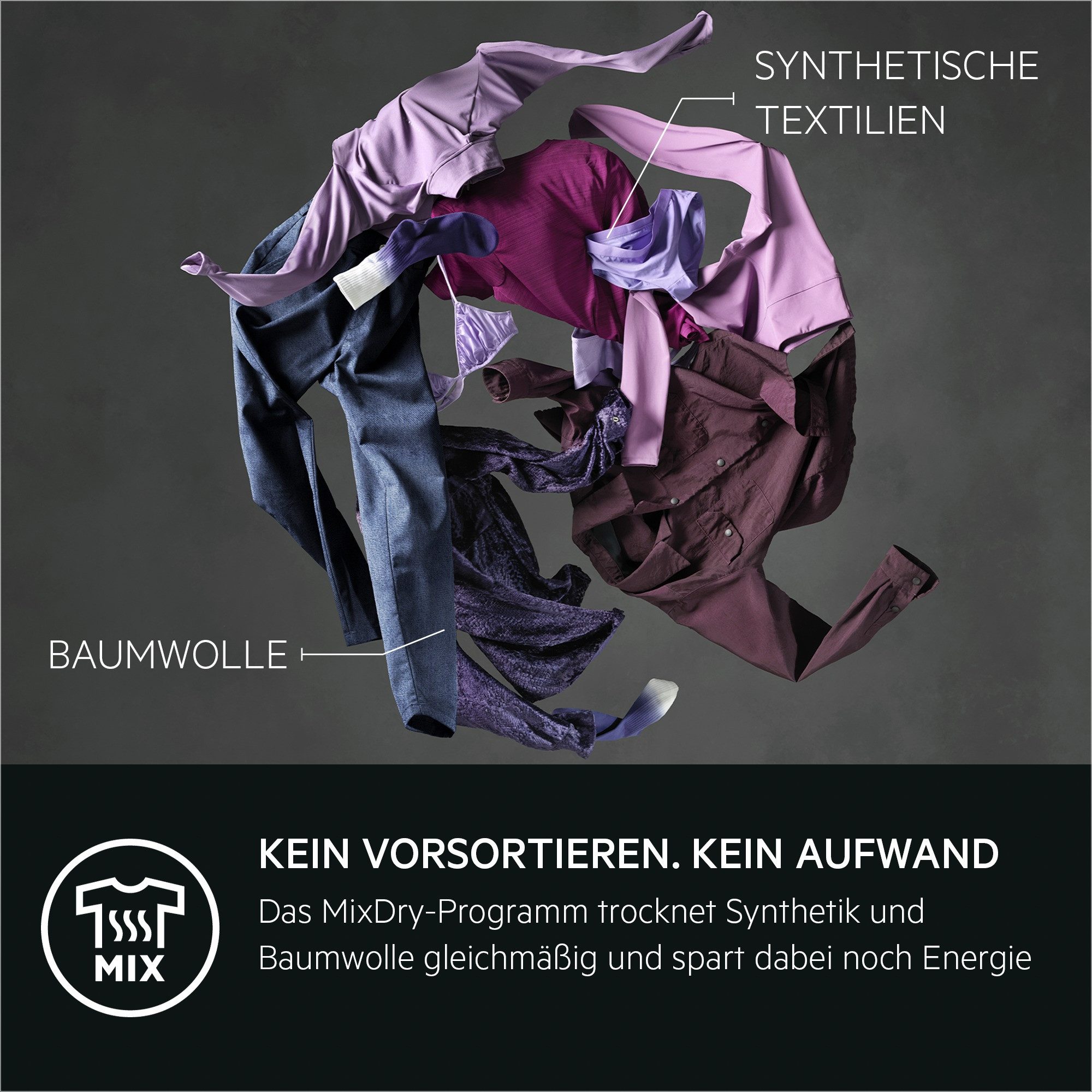 AEG Wärmepumpentrockner 9000 AbsoluteCare® Plus TR9T75680, 3D-Scan: Daunenjacken so flauschig und warm wie am ersten Tag – Bild 5 von 5