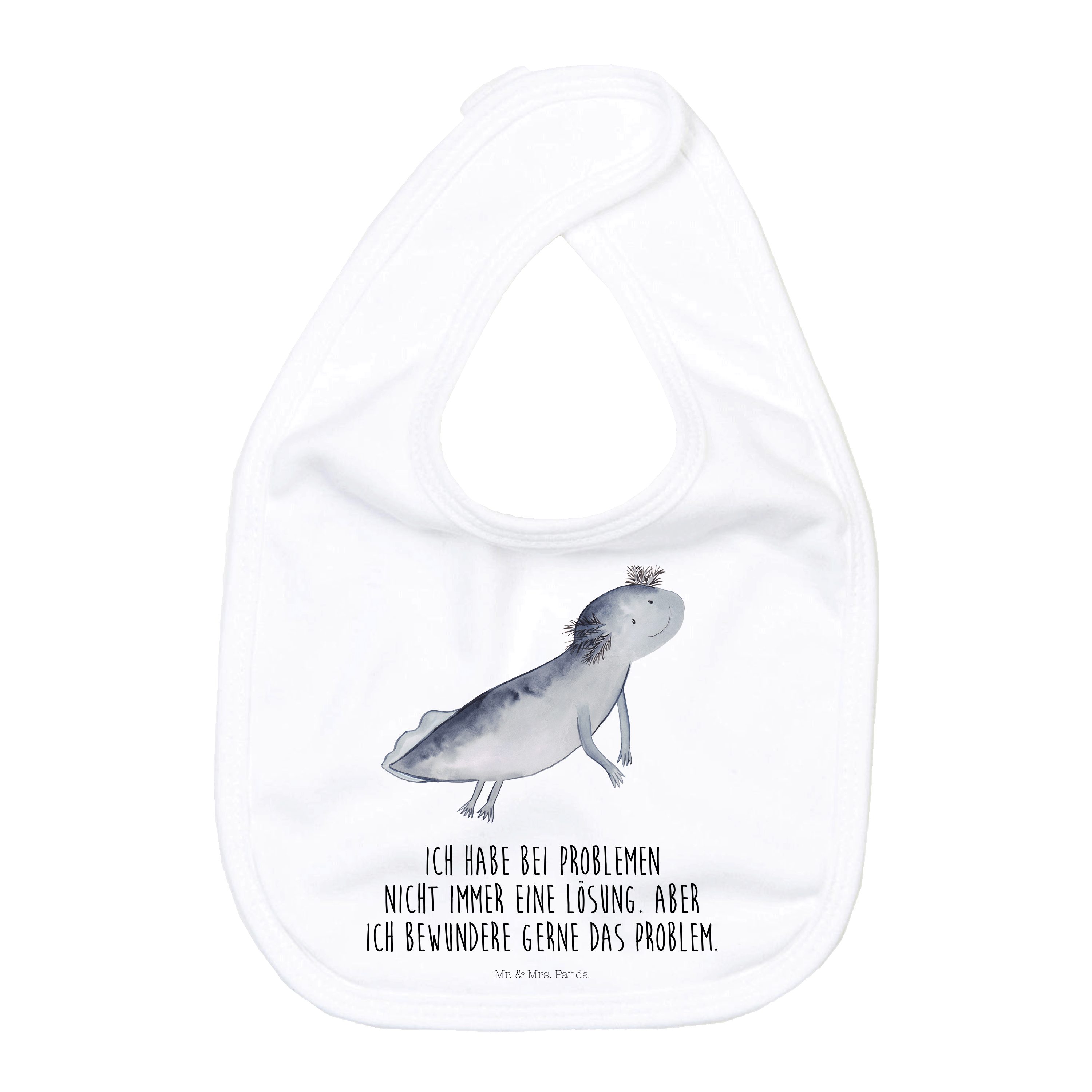 Mr. & Mrs. Panda Tragetuch Axolotl Schwimmen, (Packung, 1-tlg)