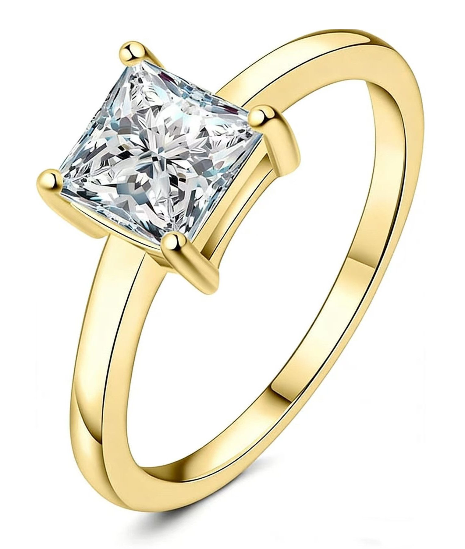 Verlobungsring Ring damen, labordiamant2ct,D,VS1,2EX,Damen-Diamantring