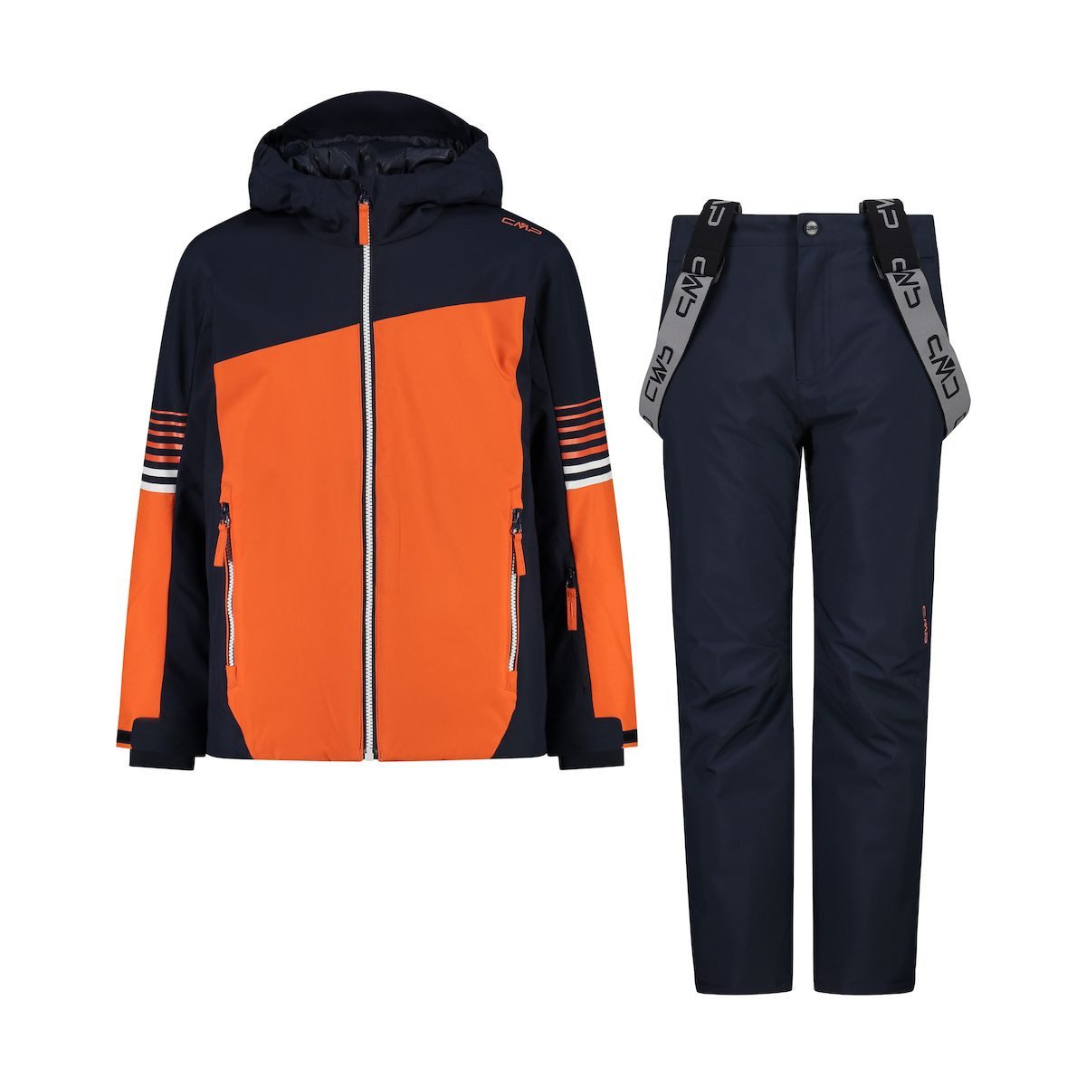 CMP Skijacke KID SET Jacket AND Pant Hochfunktionales Skiset für Kinder mit wasserdichter Jacke und Hose