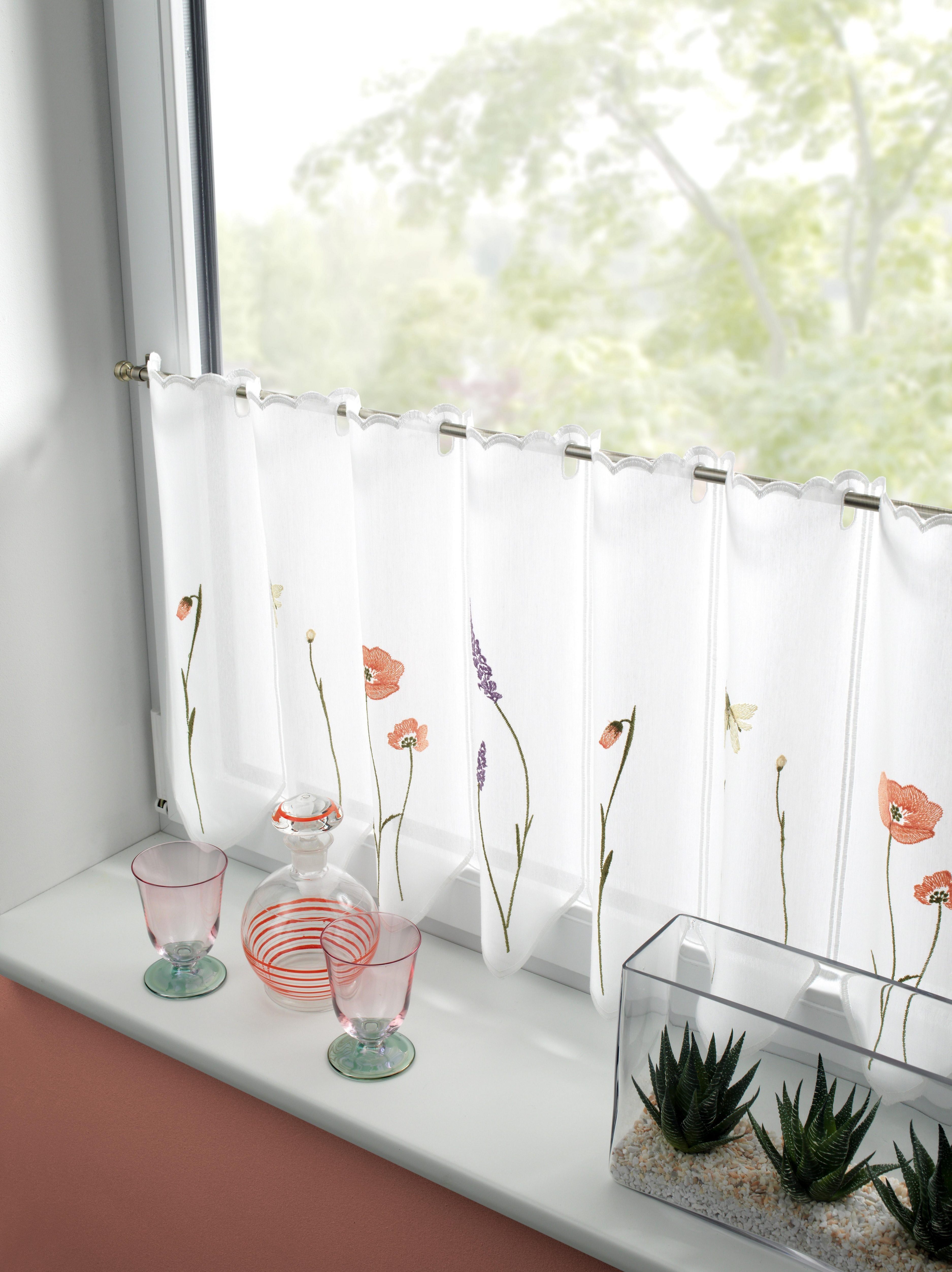 GARDINIA Scheibenstange Caféhausstange Metall, Ø 10 mm, 1-läufig, ausziehba günstig online kaufen