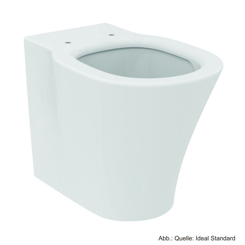 Ideal Standard WC-Komplettset Ideal Standard Connect Air Stand-Tiefspül-WC AquaBlade, Abgang waagere