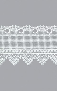 Scheibengardine Rustika, LYSEL®, (1 St), transparent, HxB 14x40cm
