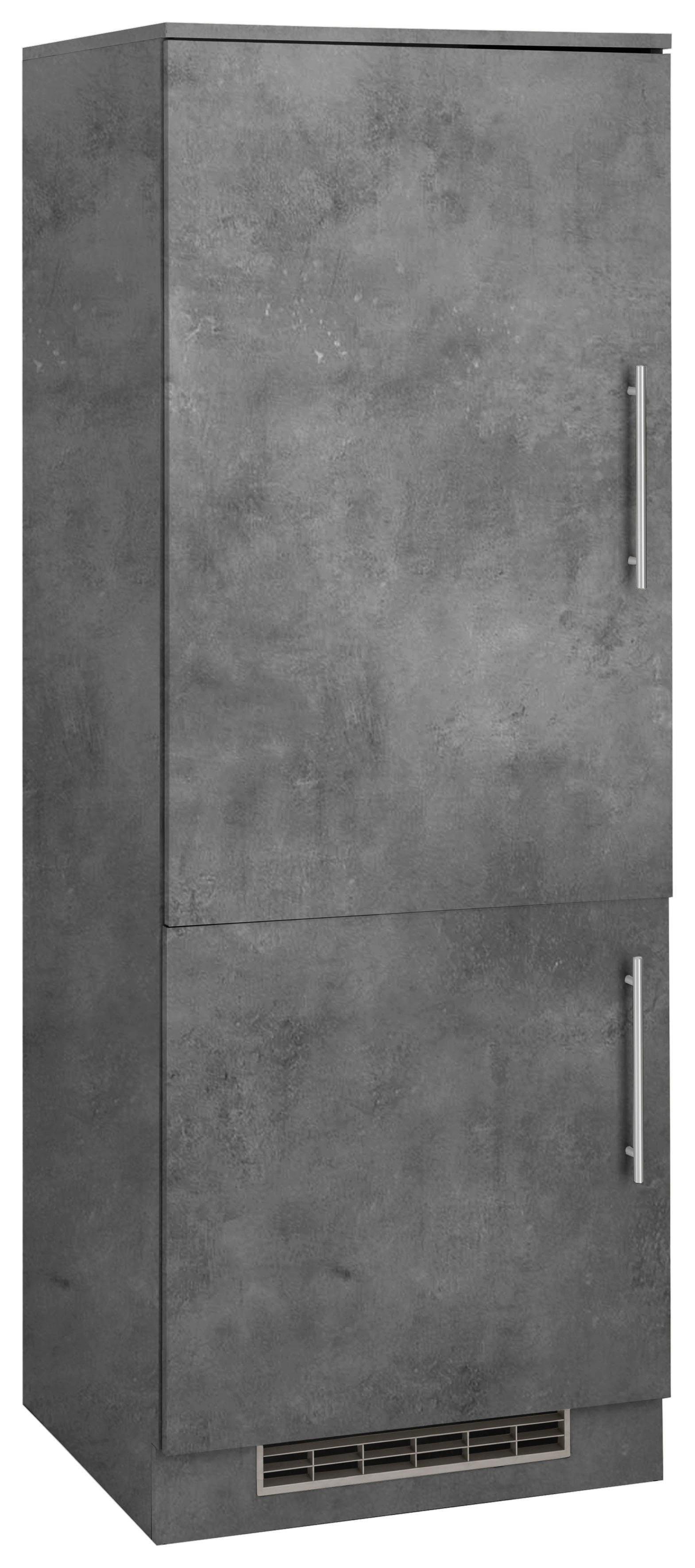 wiho Küchen Kühlumbauschrank Cali 60 cm breit
