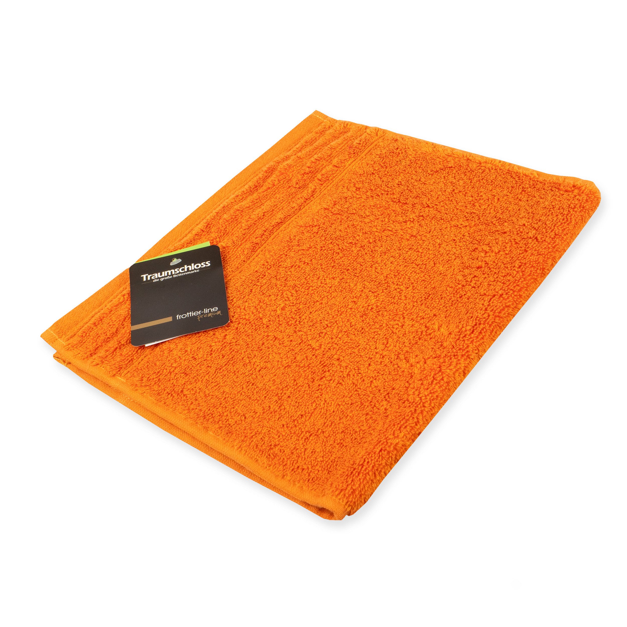 Traumschloss Gästehandtuch Premium-Line, Frottier (1-St), 100% ägäische Baumwolle mit 600g/m²