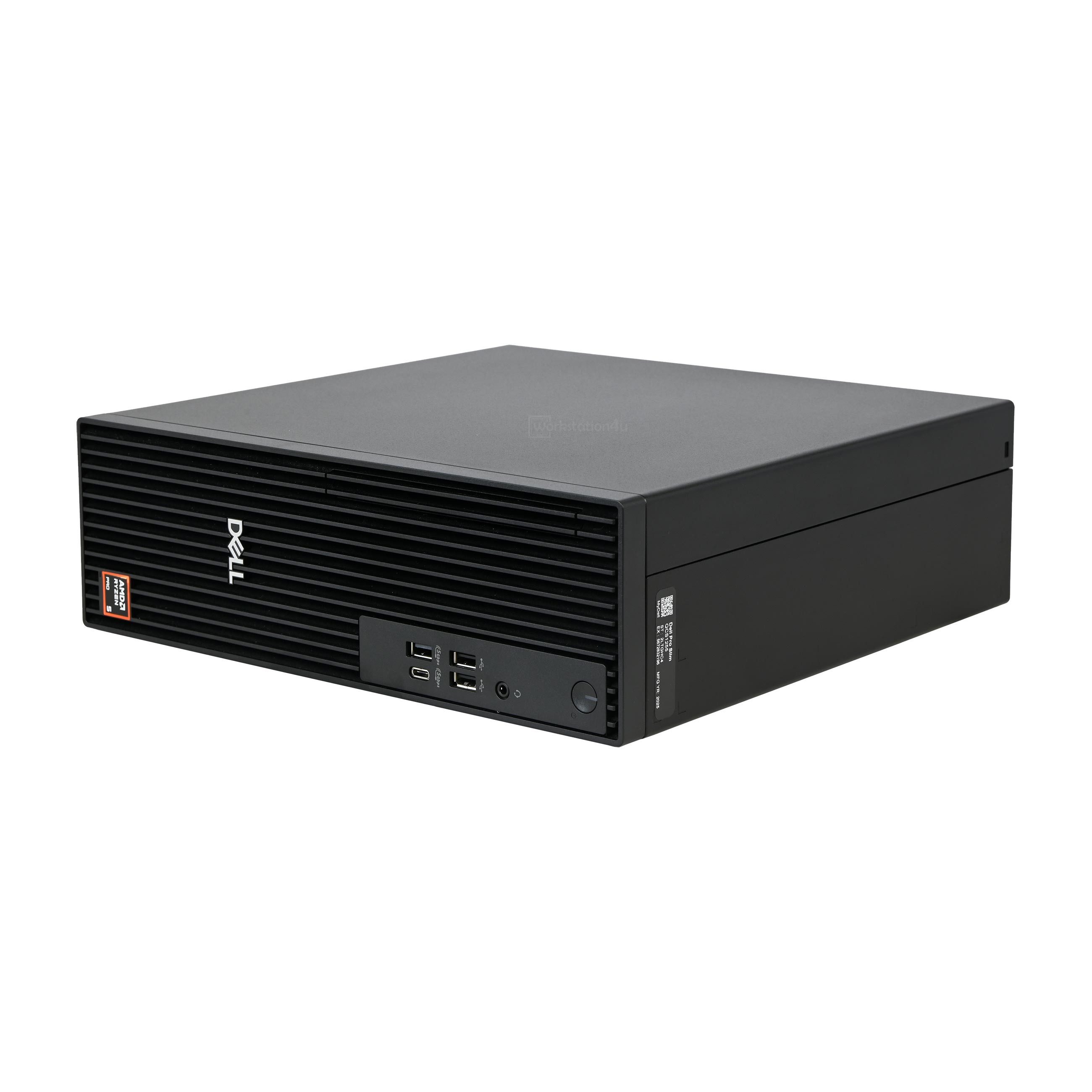 Dell Pro Slim QCS1255 Business-PC (Intel Ryzen 5 8500G, 16 GB RAM, 250 GB SSD, Luftkühlung) – Bild 5 von 5