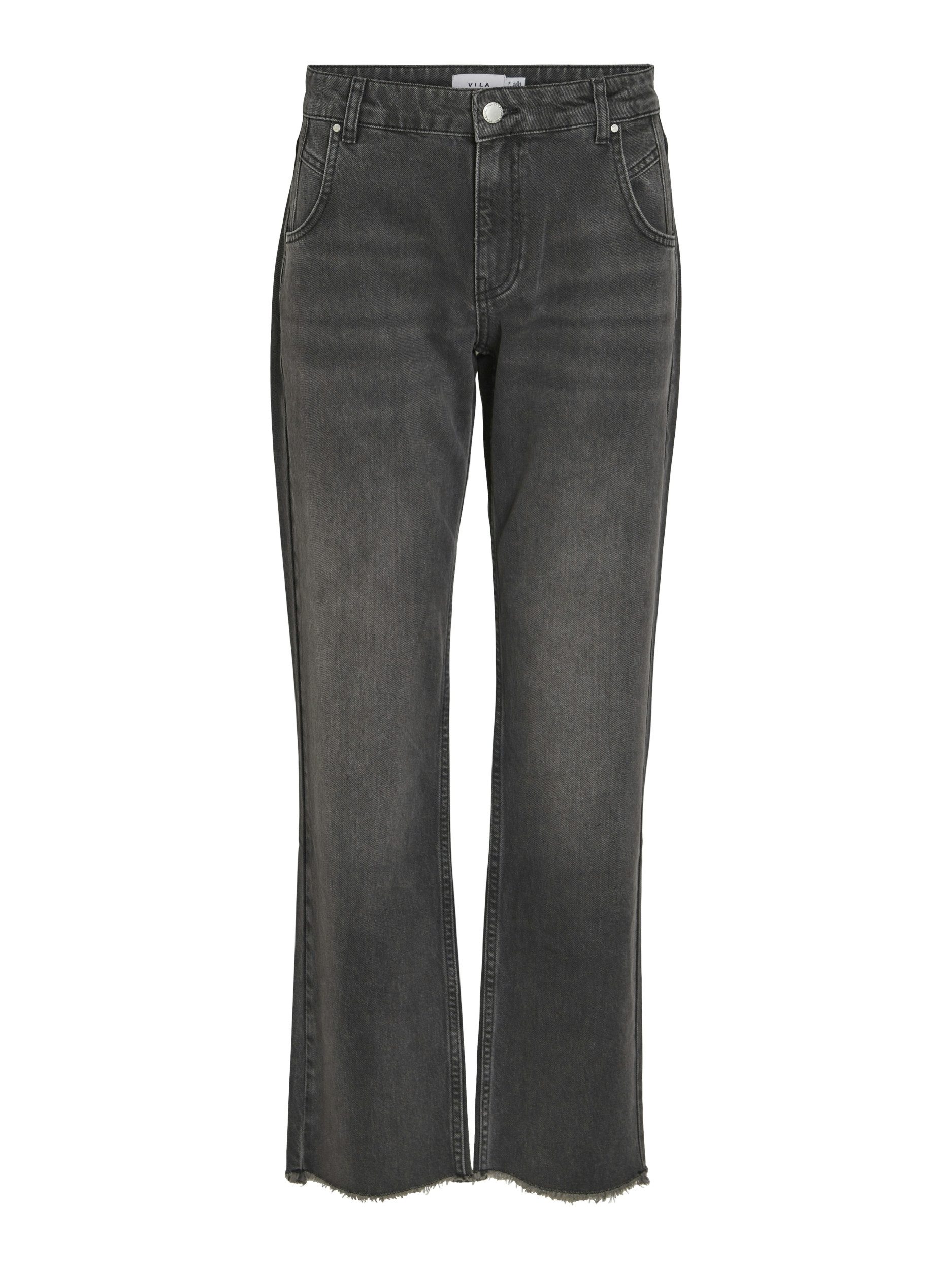 Vila Bequeme Jeans VIALEXI RW DENIM JEANS BLACK OA C23