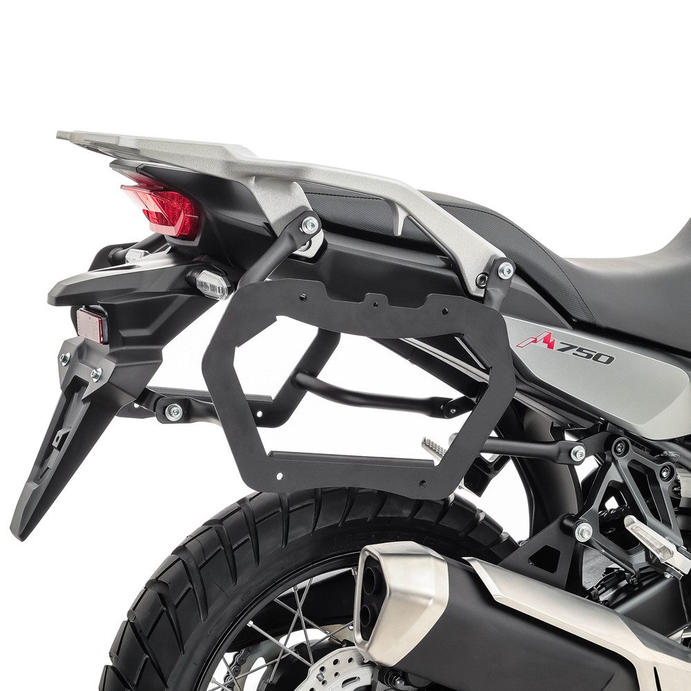Bagtecs Kofferset Set Alukoffer + Kofferträger passend für Honda Transalp XL 750 23-26 A