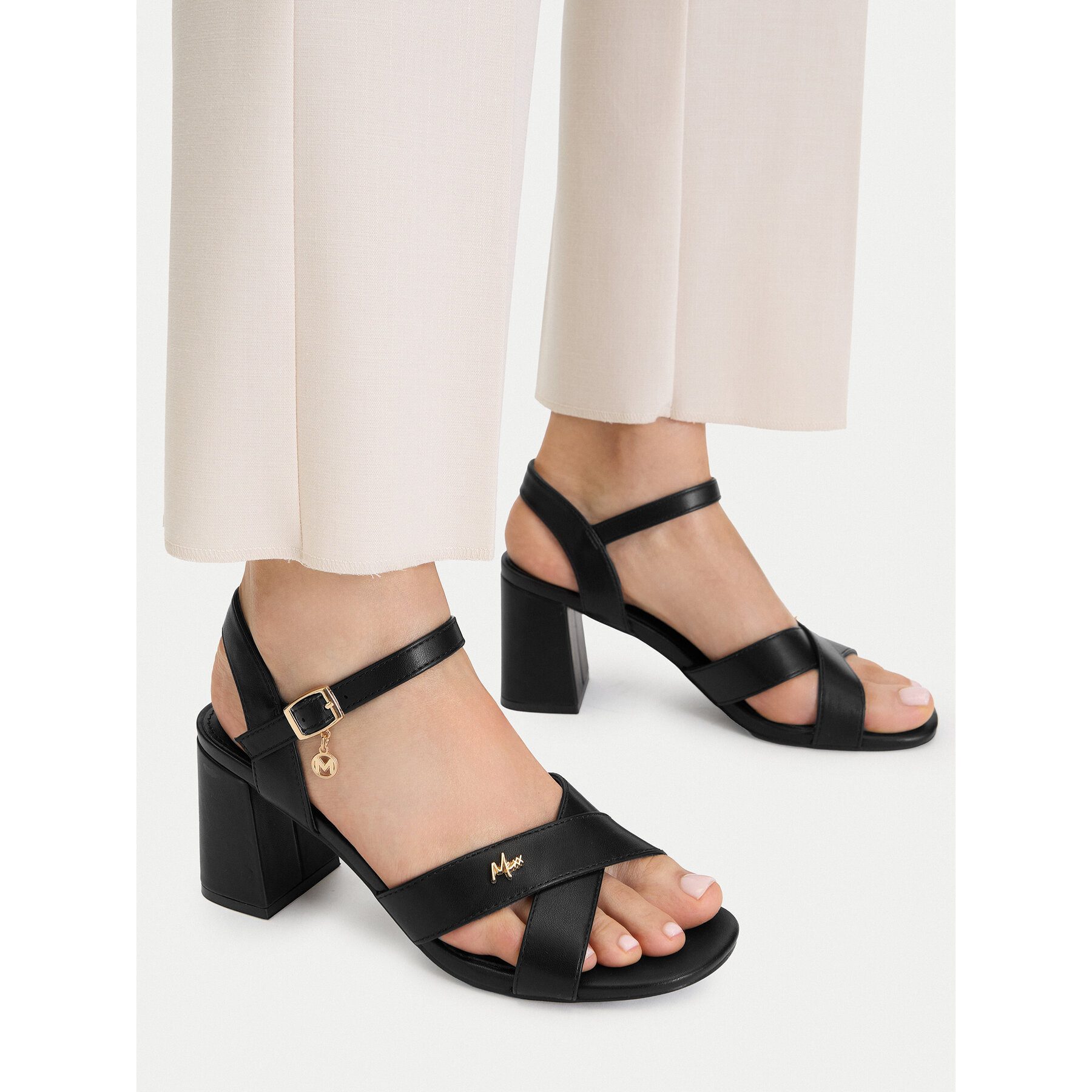 Mexx Mexx Damen-Sandalen Schwarz Sandale