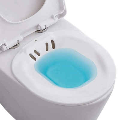 NUODWELL Bidet Sitzbad für die Toilette Bidet Einsatz für Toilette Tragbares Sitzbad