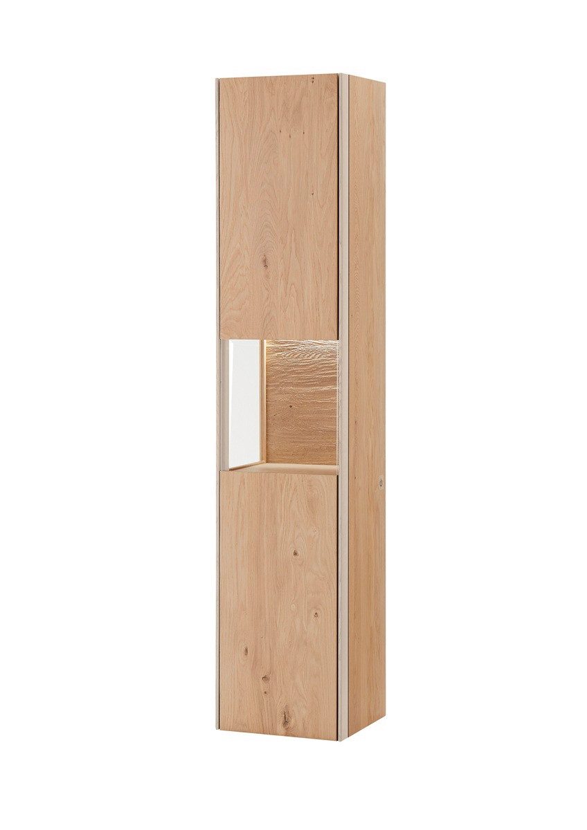 Main Möbel Hochschrank 39x173cm 'Avallon' Wildeiche geölt & creme Links