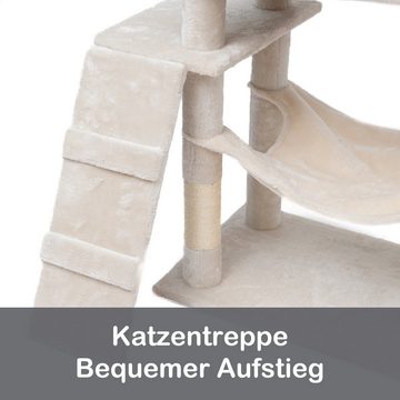 Warenhammer Kratzbaum Katzenbaum, Kratzbaum für Katzen 165 cm hoch Premium Qualität, verschiedene Größen, verschiedene Farben