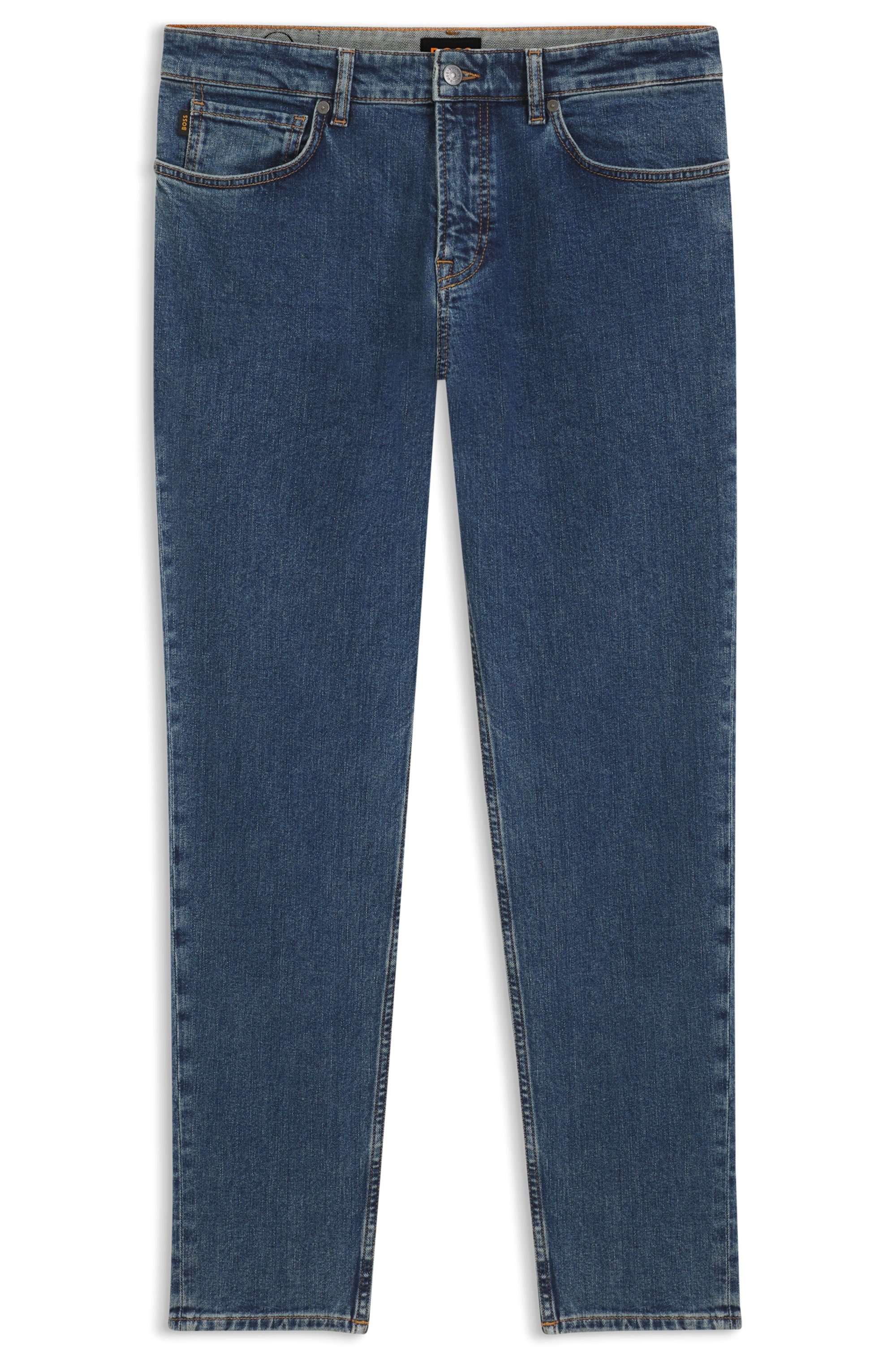 BOSS ORANGE Tapered-fit-Jeans Onyx Comfor Fit Denim Regular Tapered Fit, Stretch-Denim, Mittlere Bundhöhe – Bild 4 von 5