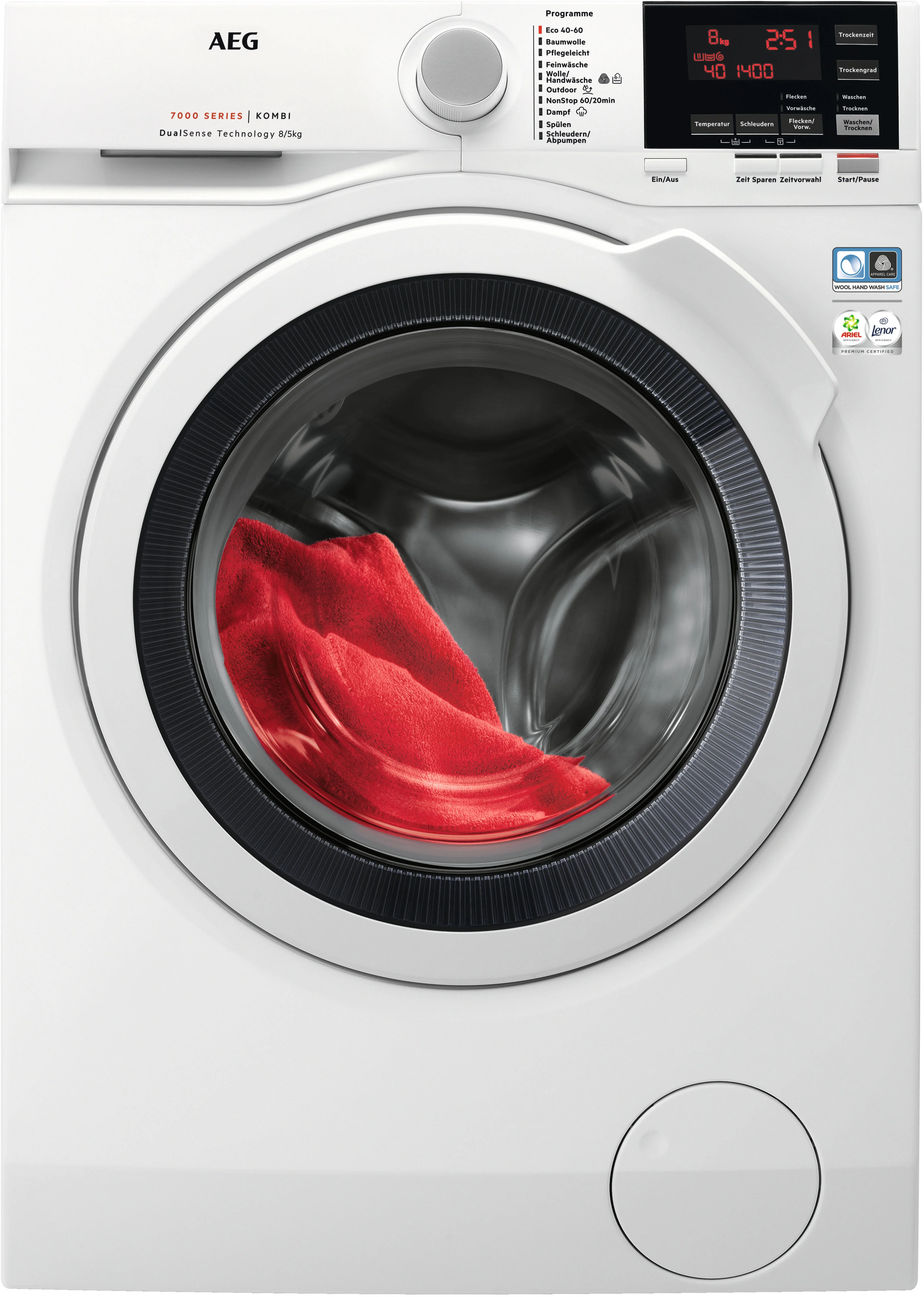 AEG Serie 7000 ProSteam L7WBA60680 Waschtrockner