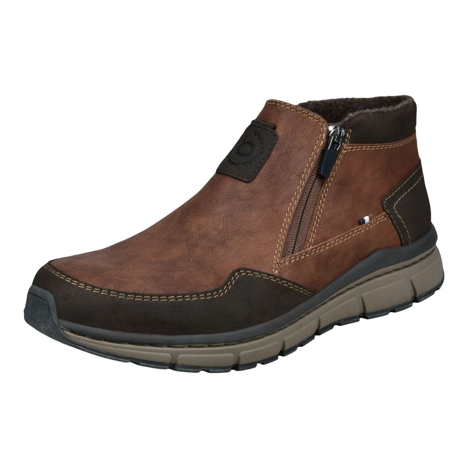 bugatti bugatti Herren Siefelette 331-AOS62-5059-6360 cognac braun Schnürschuh