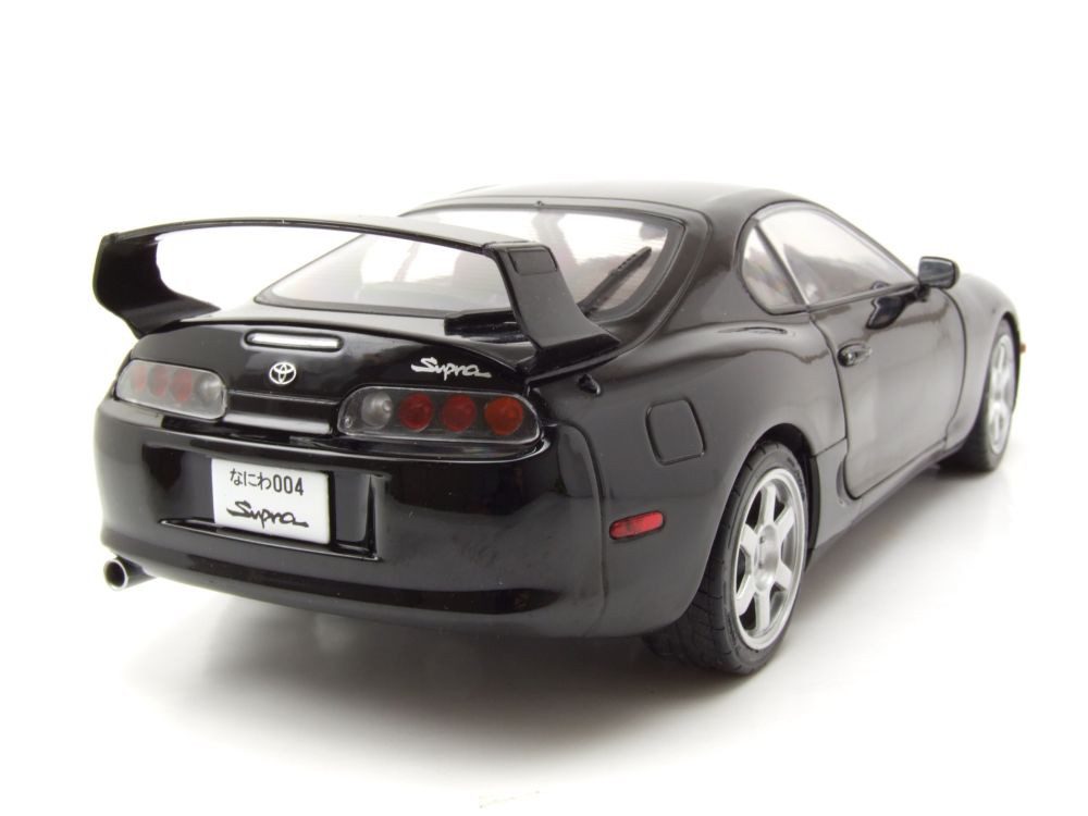 Solido Modellauto Toyota Supra MK4 A80 1993 schwarz, Maßstab 1:18