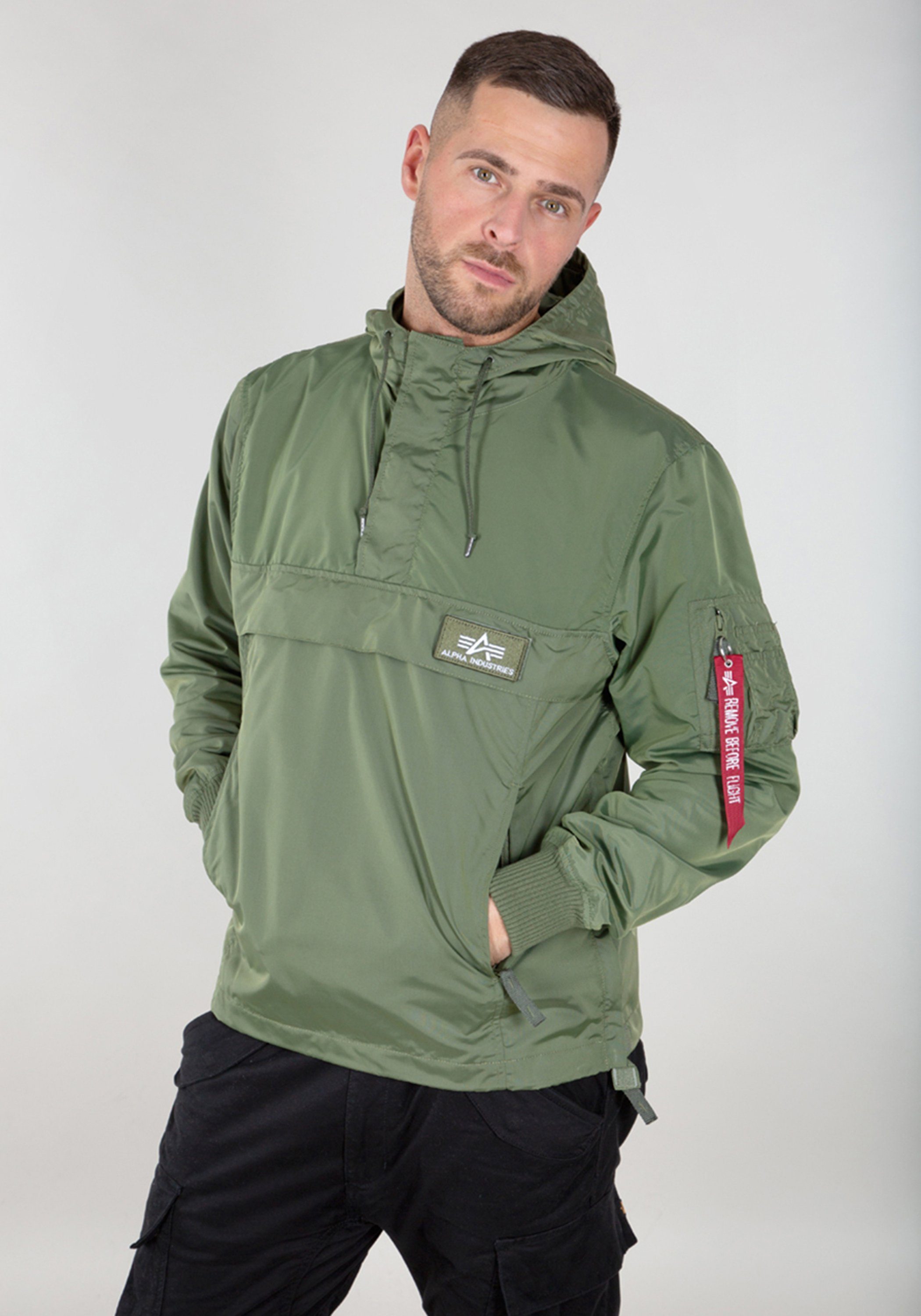 Alpha Industries Anorak Alpha Industries - Men LW sage-green Utility Jackets Anorak TT