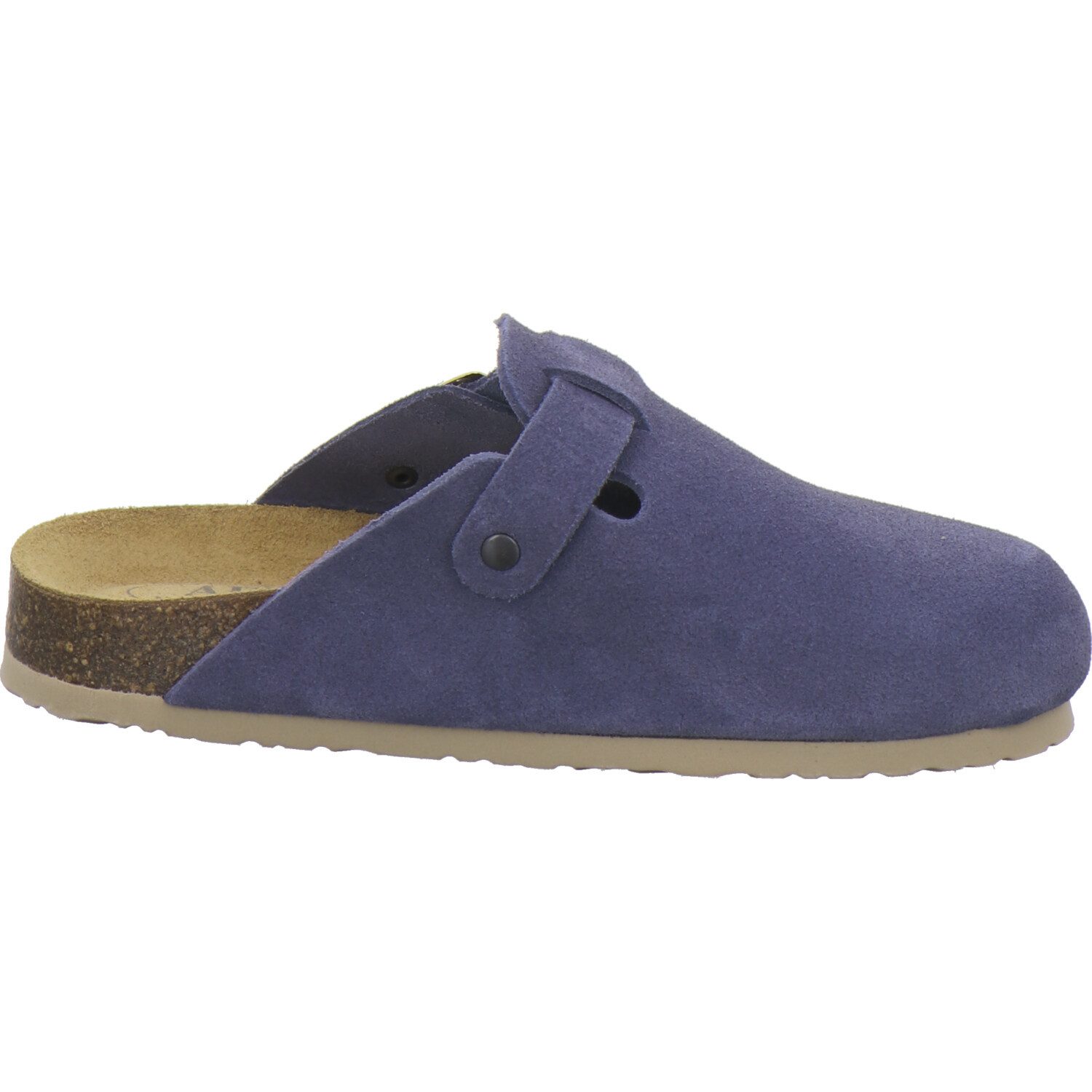 AFS-Schuhe 290053 Clogs Pantolette für Damen aus Leder mit Fußbett, Hausschuhe Made in Germany