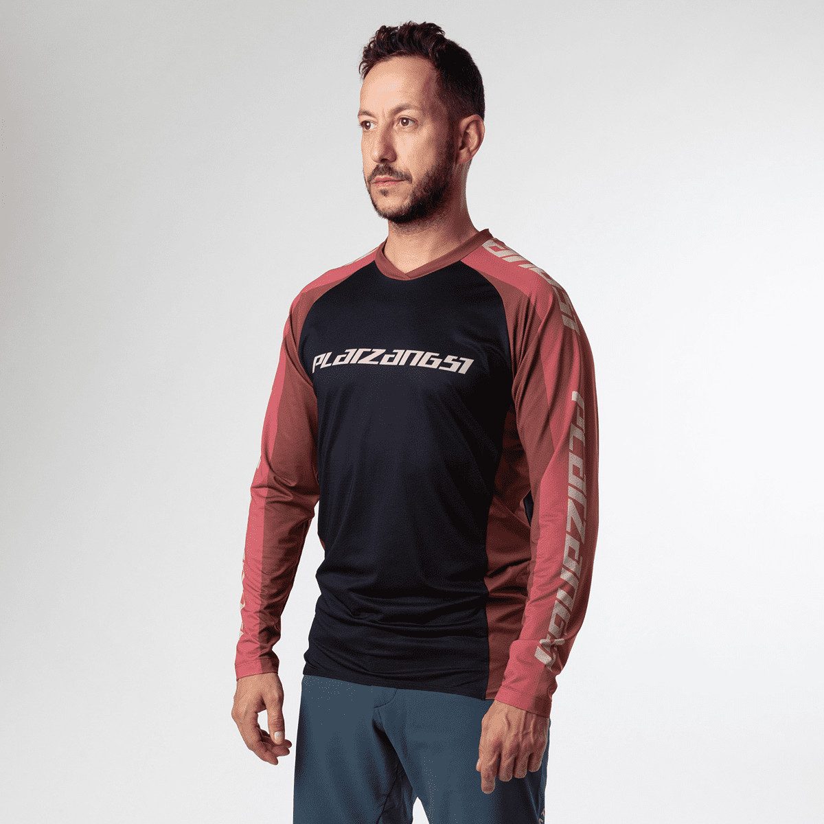 Platzangst Radtrikot RC-LS Jersey - rot günstig online kaufen
