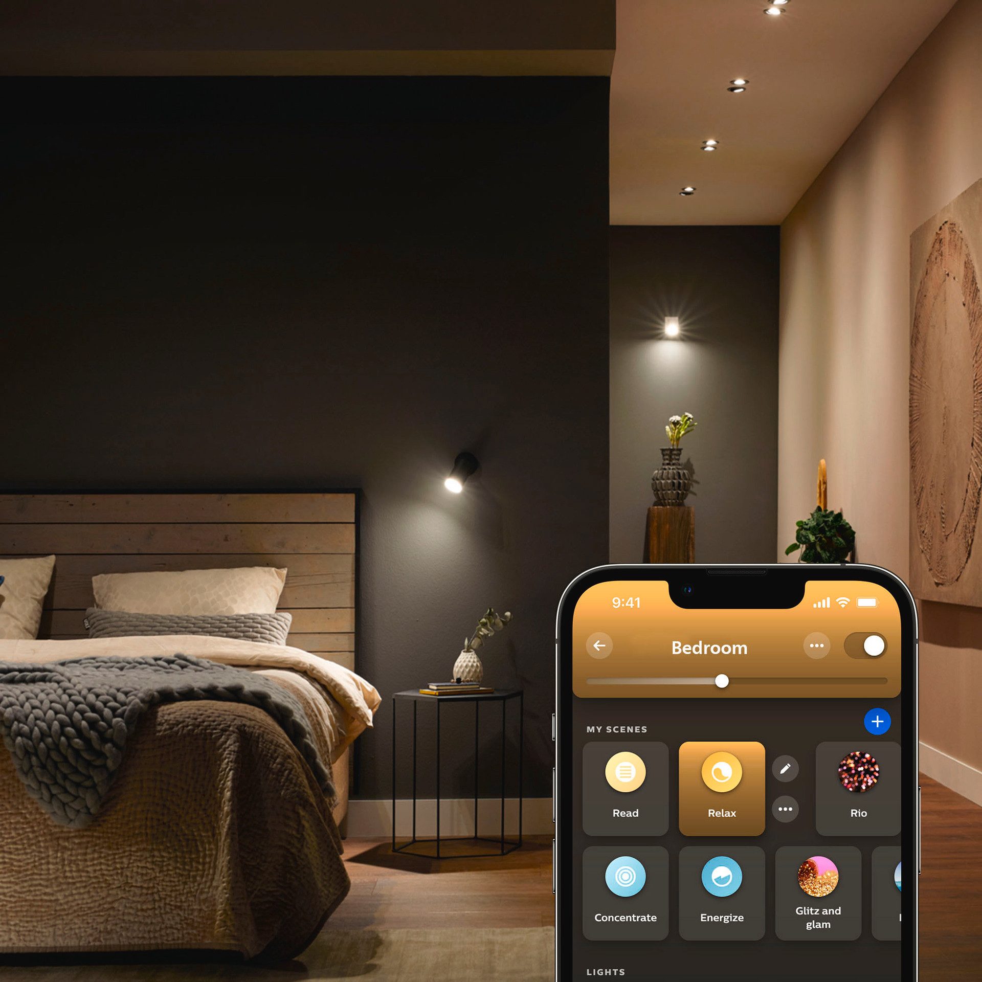 Philips Hue LED-Leuchtmittel White GU10 Doppelpack 2 x 400lm, GU10, 2 St.